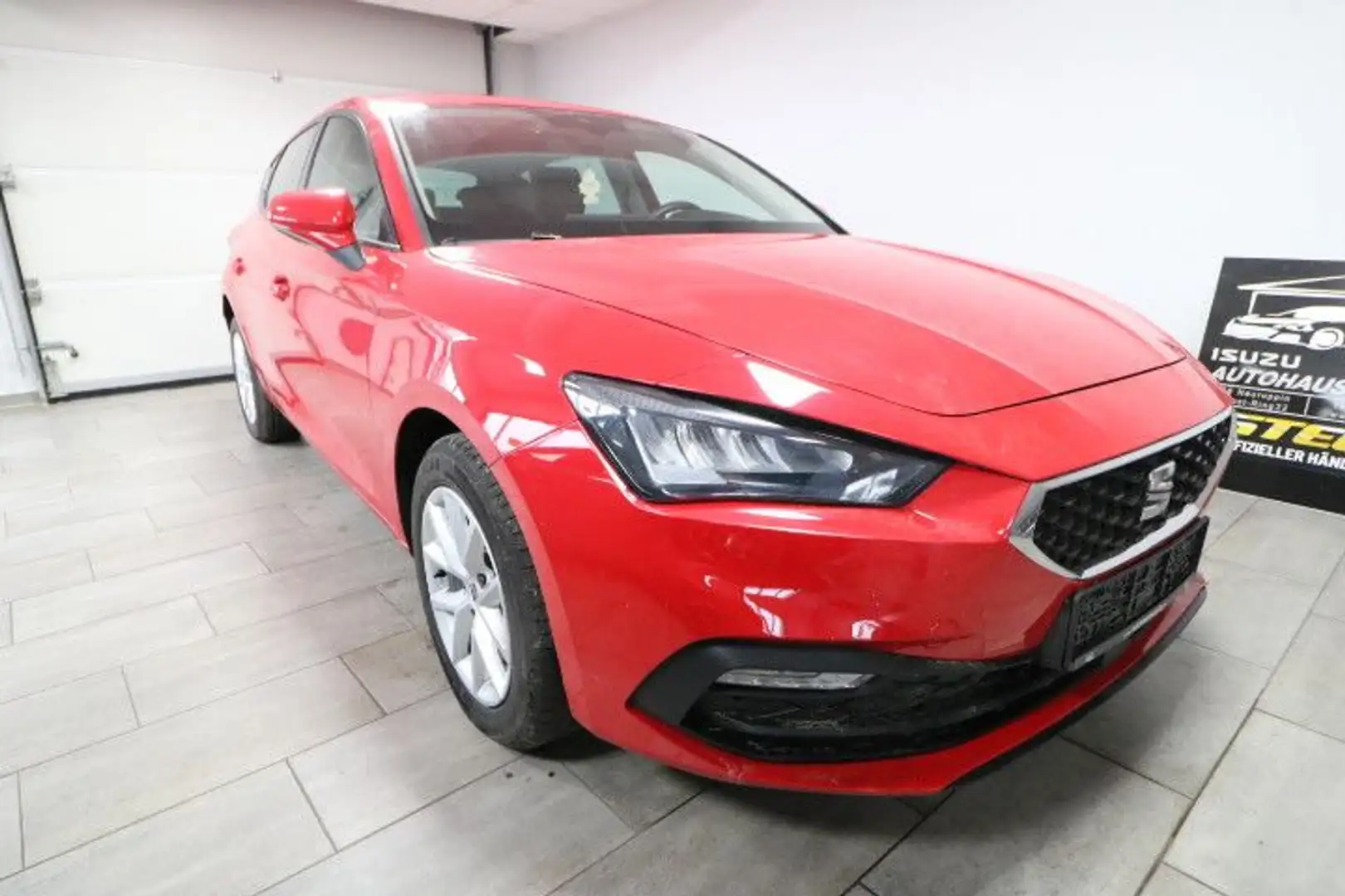 SEAT Leon Style 1.5 TSI "echte km" Rouge - 2