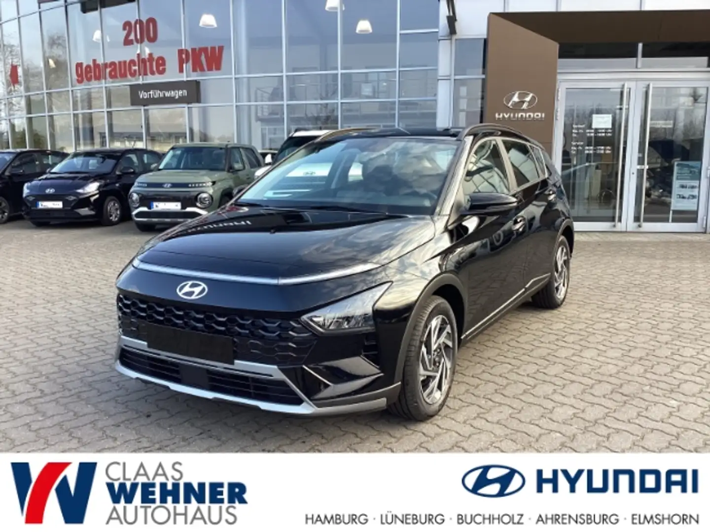 Hyundai BAYON Trend 1.0 T-GDI 100 PS 7-DCT 2WD EU6e Bose Soundpa Zwart - 1