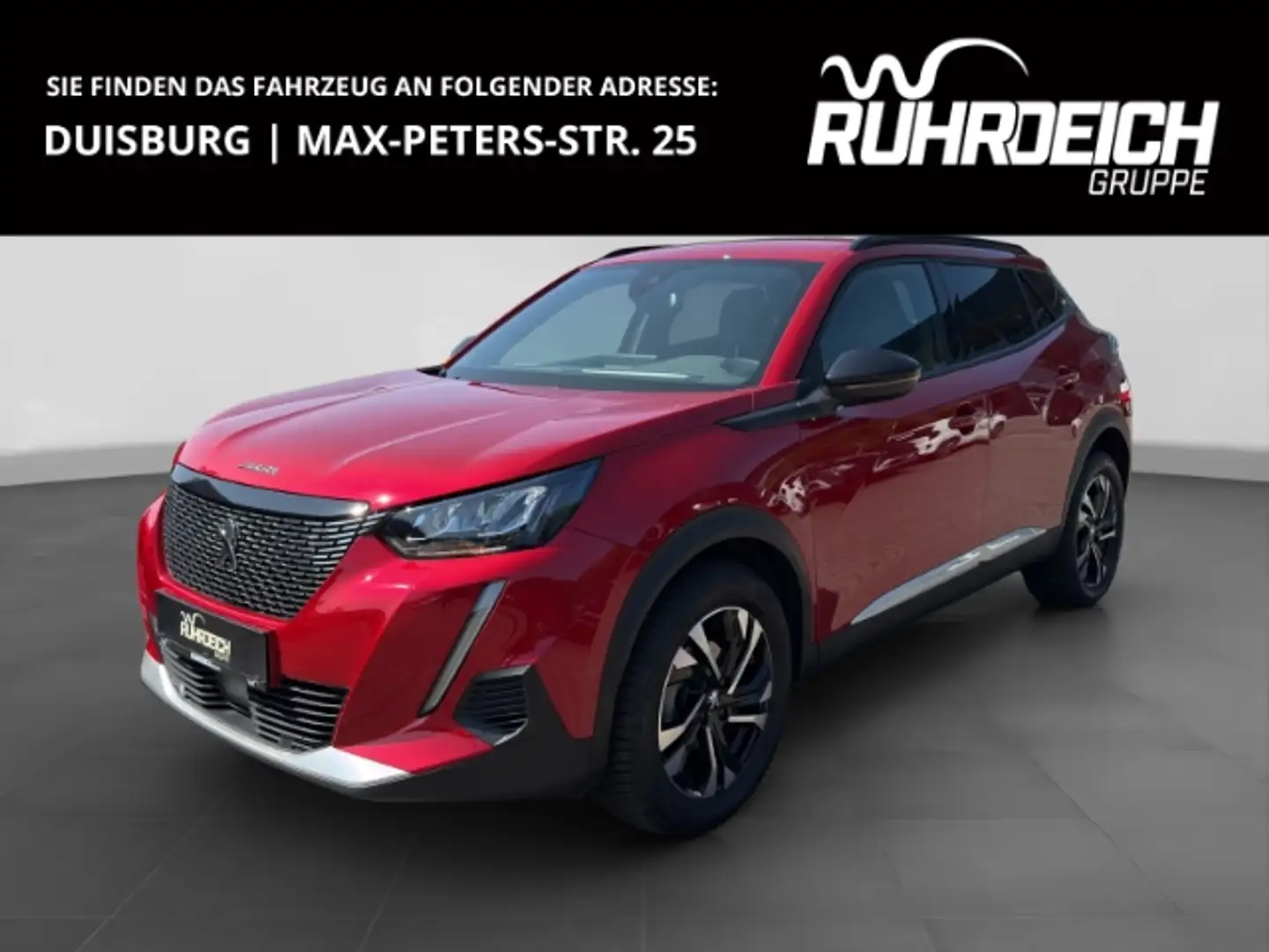 Peugeot 2008 Allure Pack 1.2 PT 130 AUT+NAVI+CAM+PDC+SITZHZG+LE Rosso - 1