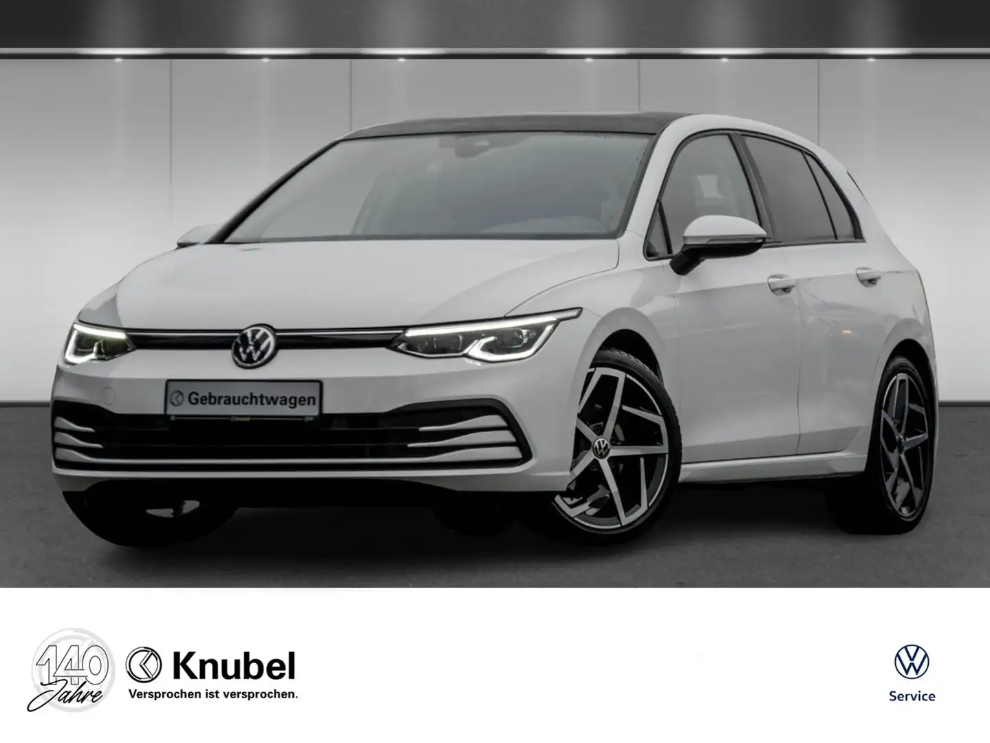 Volkswagen Golf VIII Life 1.5 TSI ACT IQ.Light Navi AHK 18" Blanco - 1