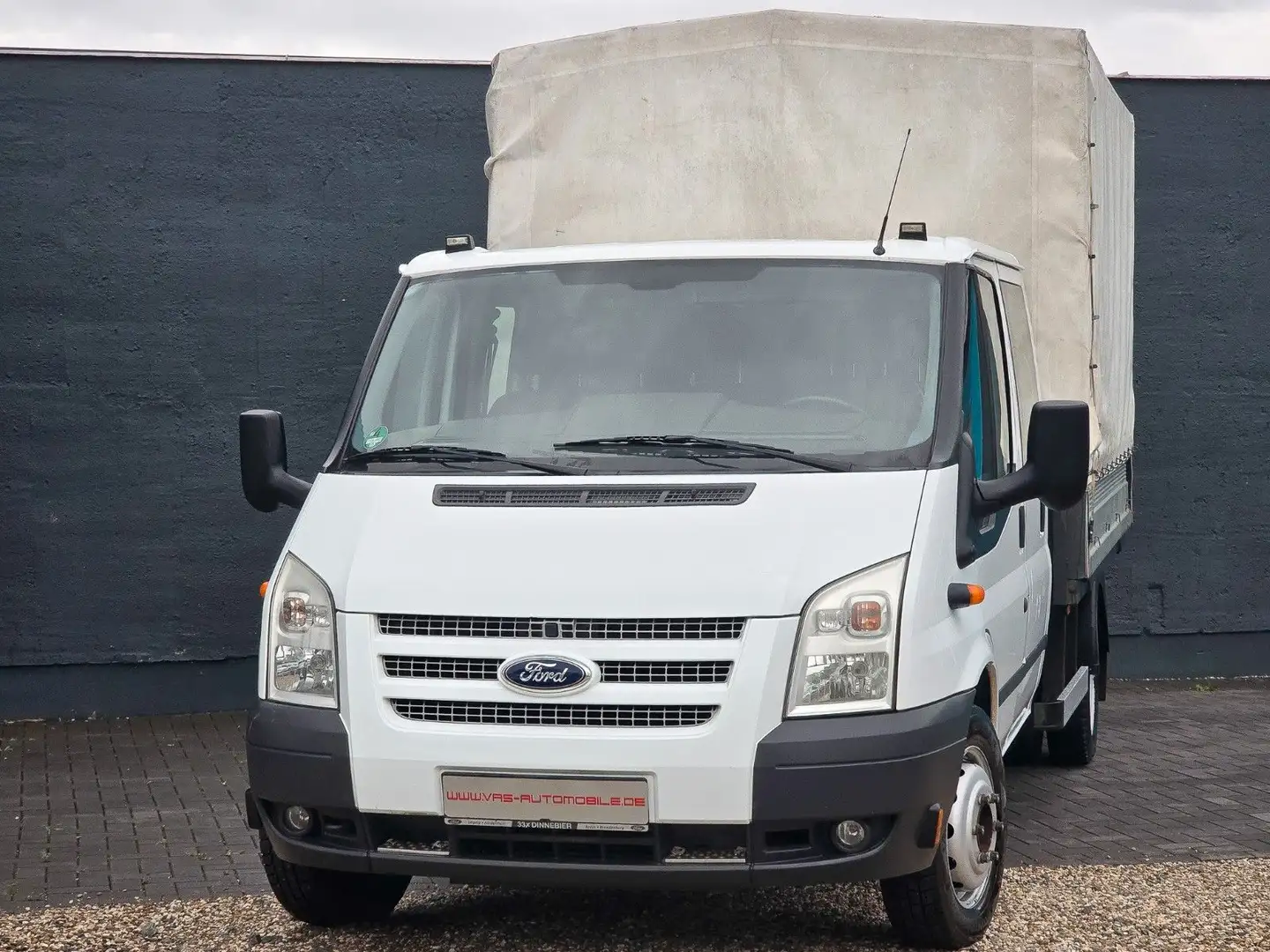 Ford Transit Pritsche 350 Doka Klima Hoch Lang Trend Weiß - 2