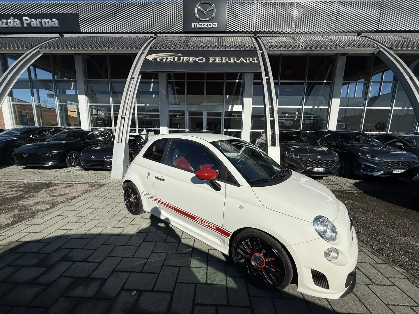 Abarth 595 1.4 16v t. t-jet turismo 160cv E6 Blanc - 1