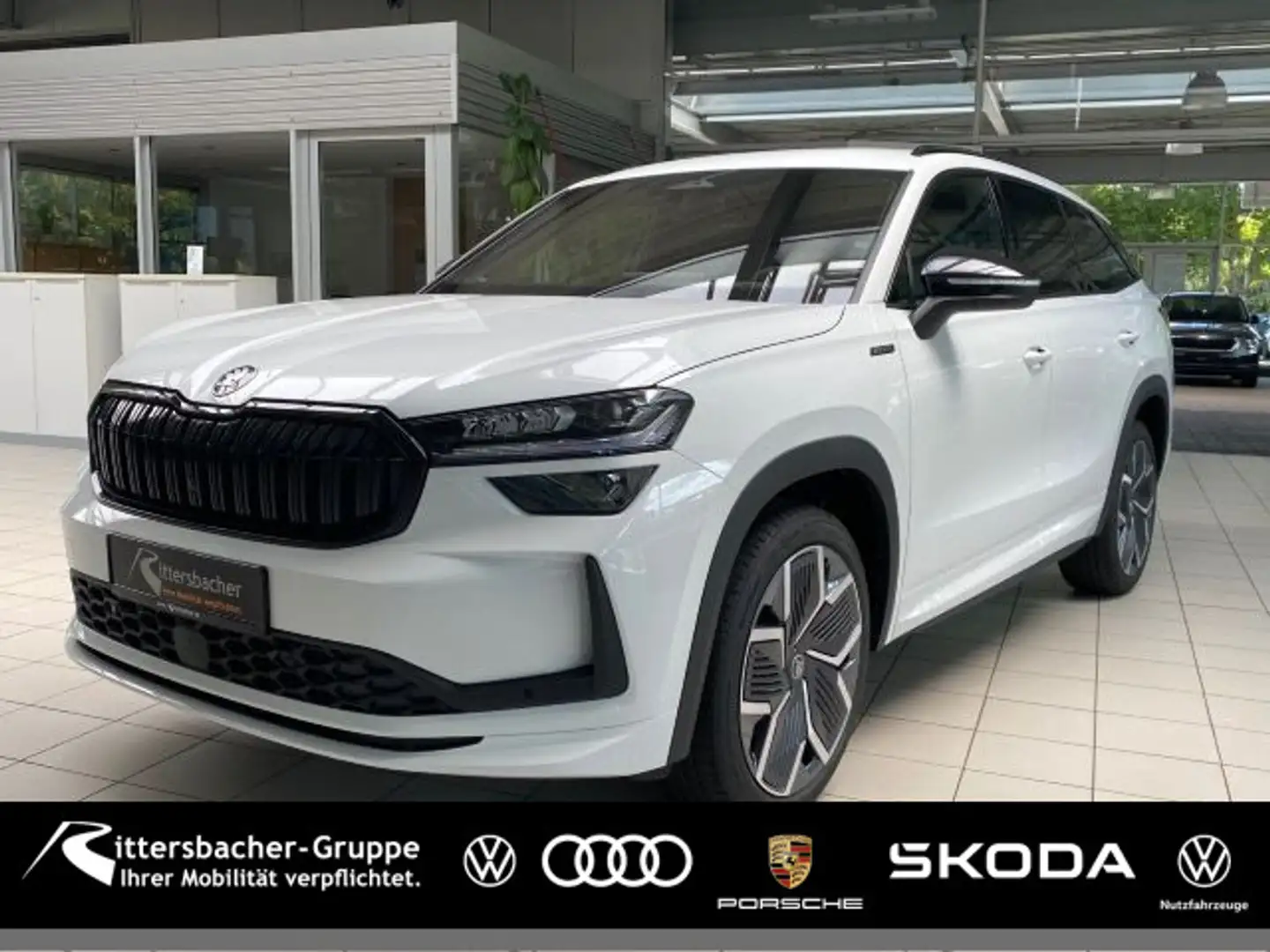 Skoda Kodiaq Sportline 2,0 TDI 142 kW 7-Gang-DSG 4x4 V Weiß - 1