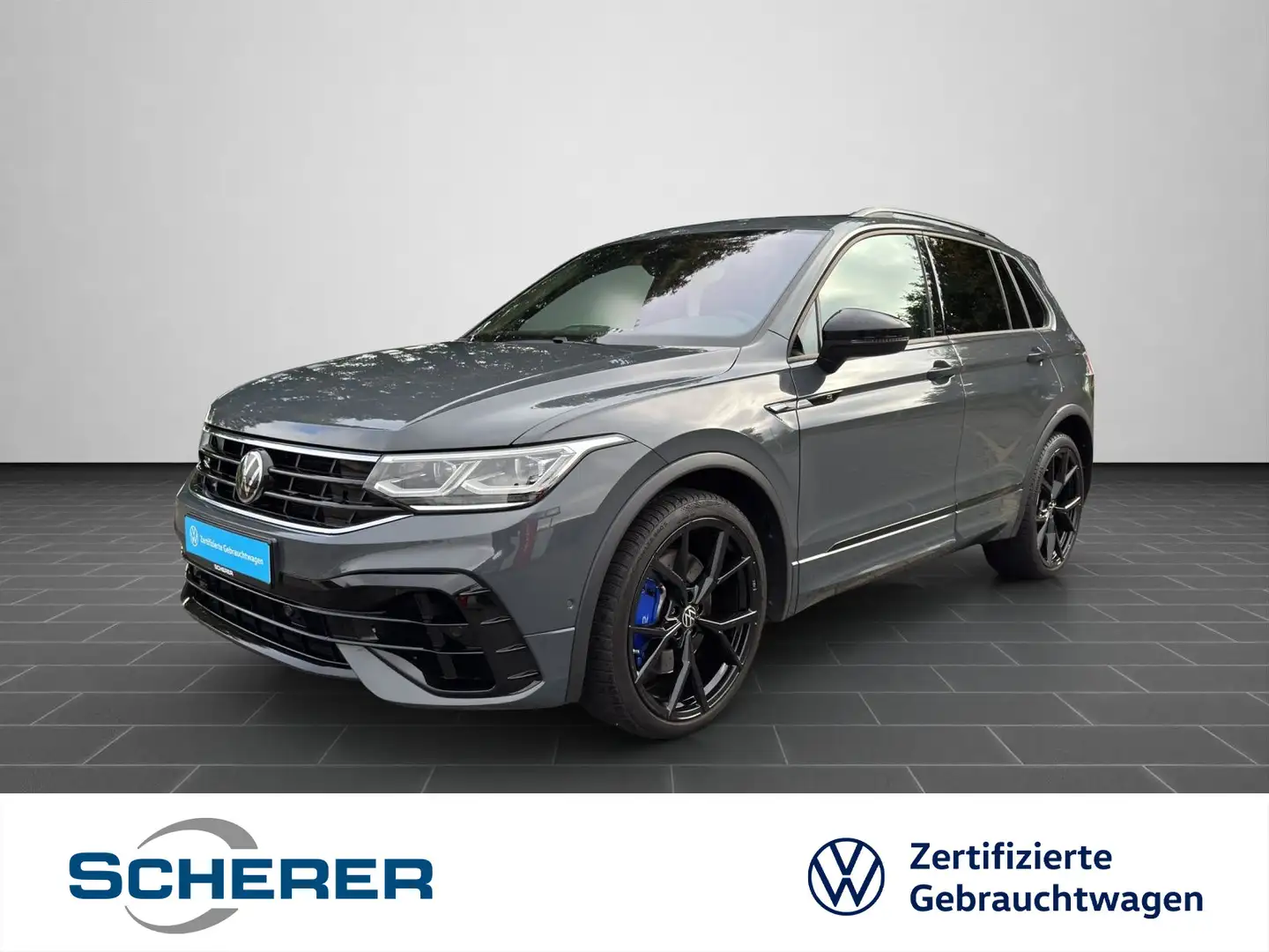 Volkswagen Tiguan R 2.0 TSI DSG AKRAPOVIC AHK LEDER H&K Grau - 1