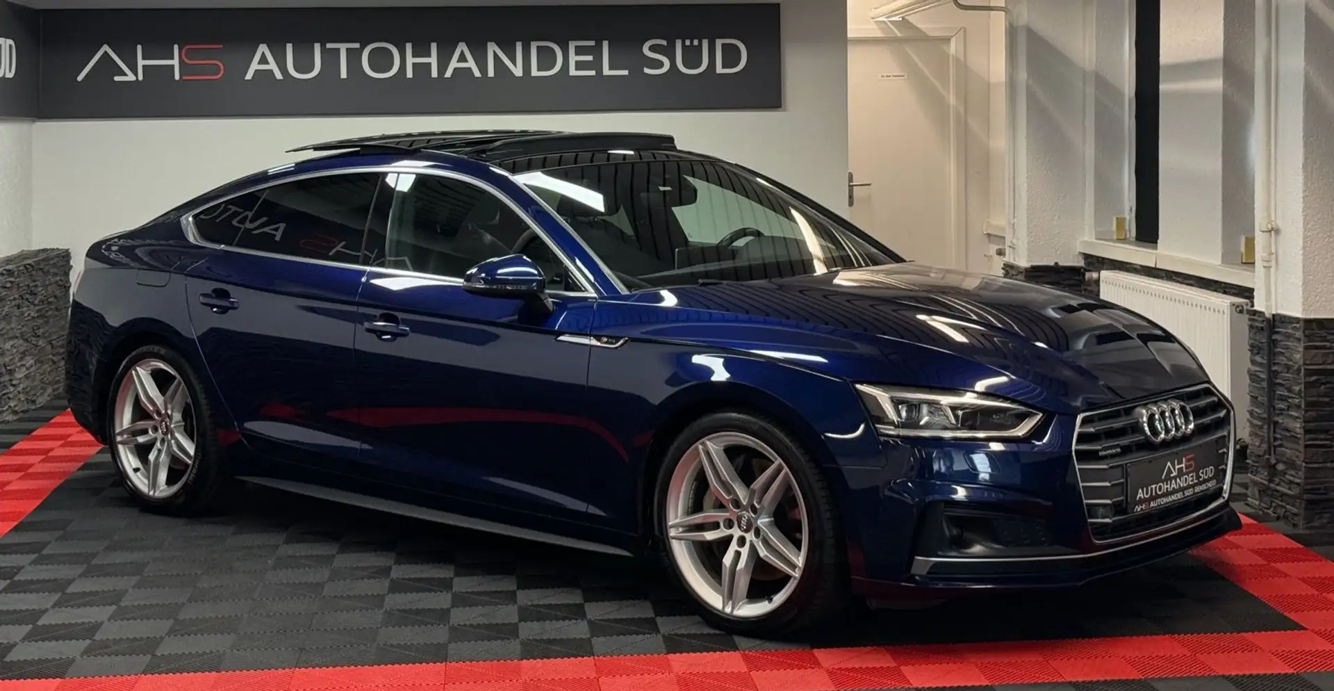Audi A5 45 TDI quattro sport*S-LINE*PANO*B&O*VIRTUAL* Blau - 2