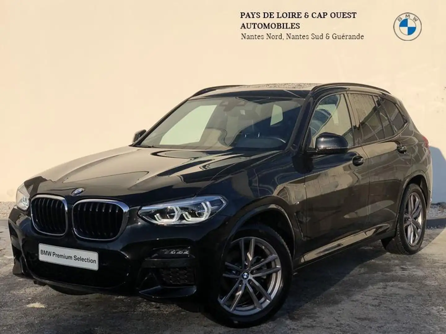 BMW X3 xDrive20dA 190ch M Sport Negro - 1