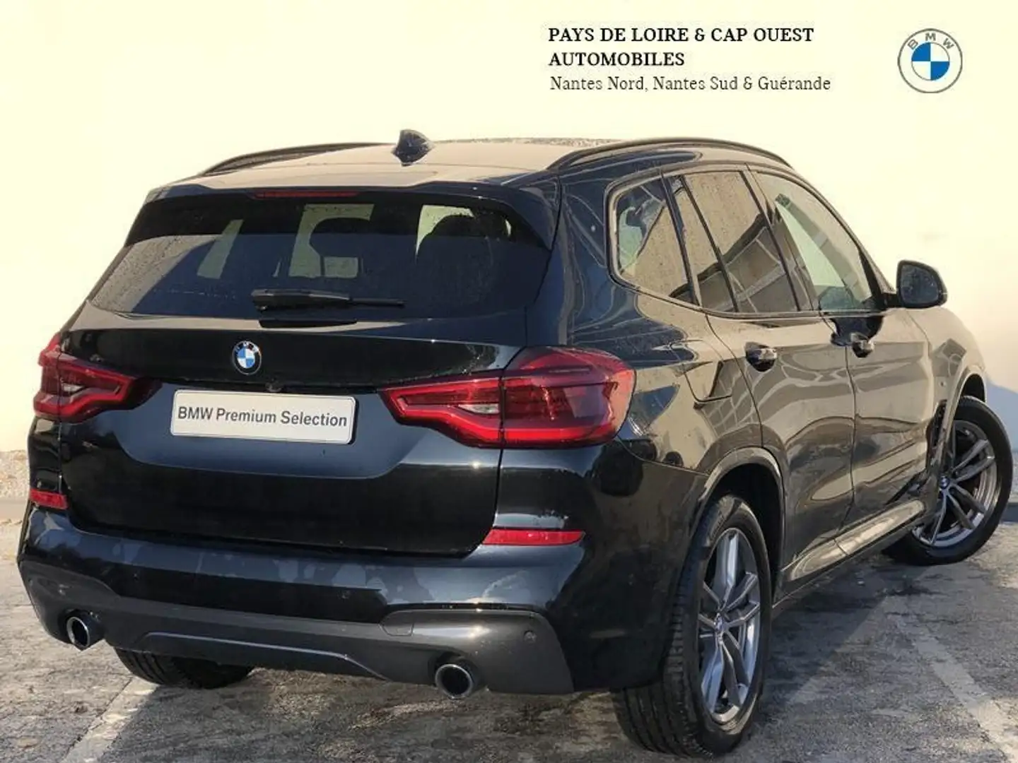 BMW X3 xDrive20dA 190ch M Sport Negro - 2