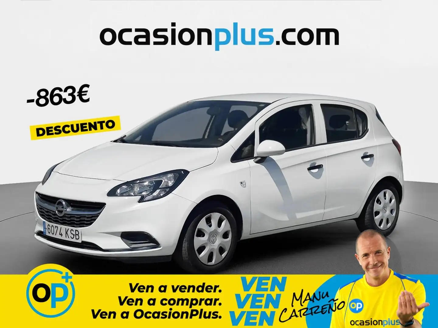 Opel Corsa 1.4 Expression 75 Blanco - 1