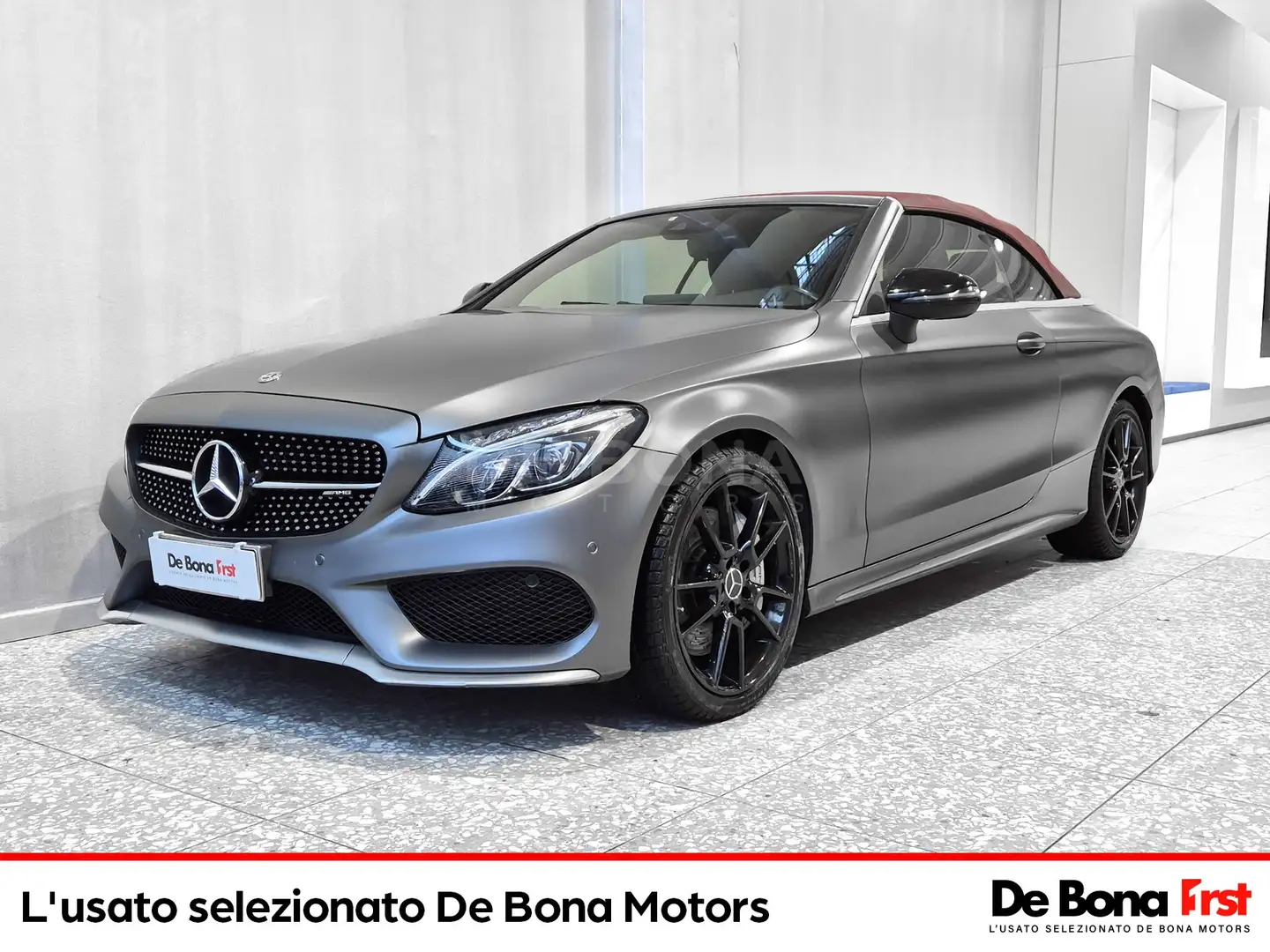 Mercedes-Benz C 43 AMG cabrio amg 43 sport 4matic auto Gris - 1