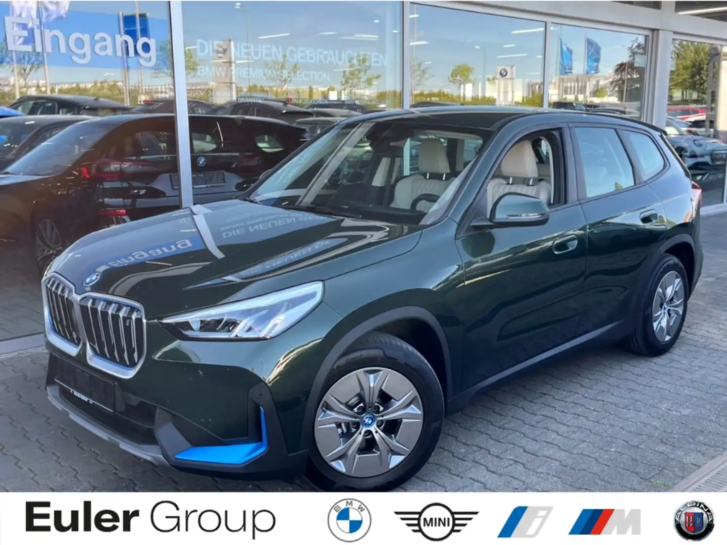 BMW iX1 xDrive 30 AD Navi LED HiFi DAB SHZ Sportsitze El. Verde - 1