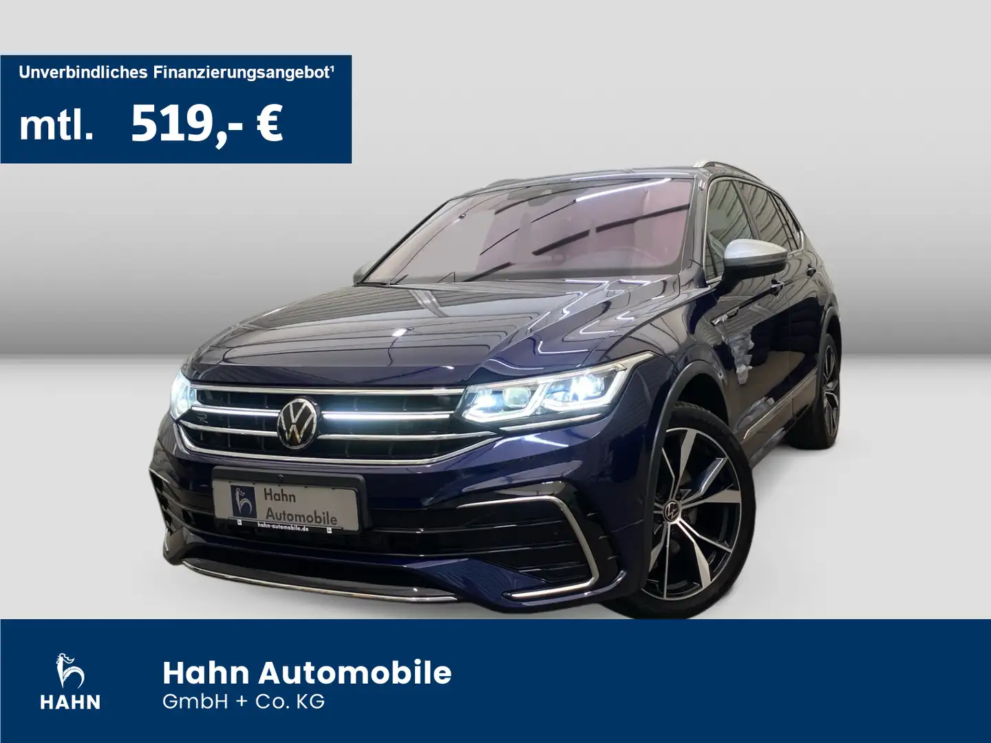 Volkswagen Tiguan Allspace 2.0 TDI R-Line 4Mo Stand DCC AHK Blau - 1