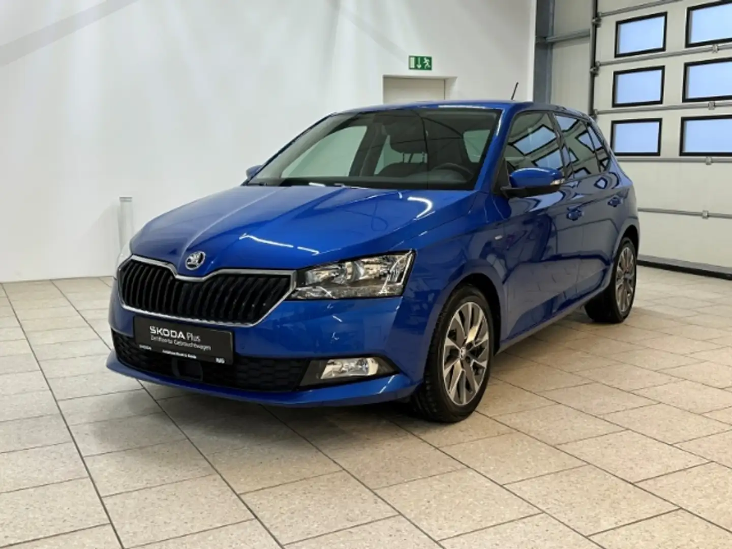 Skoda Fabia 1.0 TSI DSG Clever SHZ ACC PDC Freisprech Blau - 2