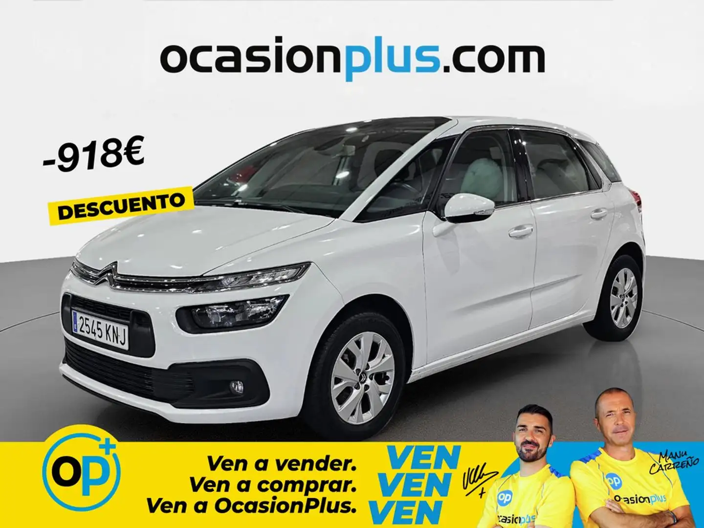 Citroen C4 Picasso 1.6BlueHDI S&S Live 100 Blanco - 1