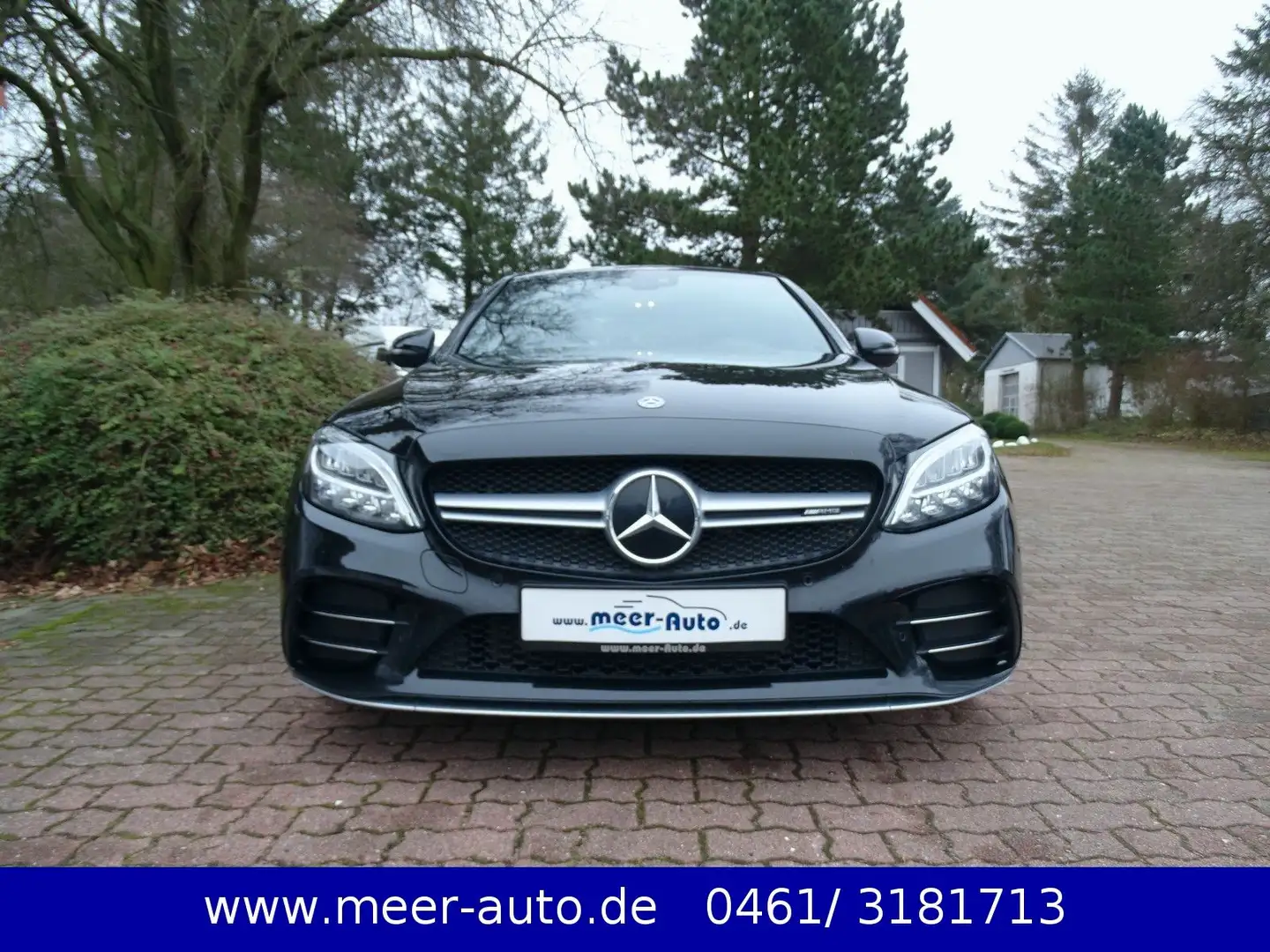 Mercedes-Benz C 43 AMG 4Matic AHK/GSD/HUD/RFK/Multibeam/Leder Schwarz - 2