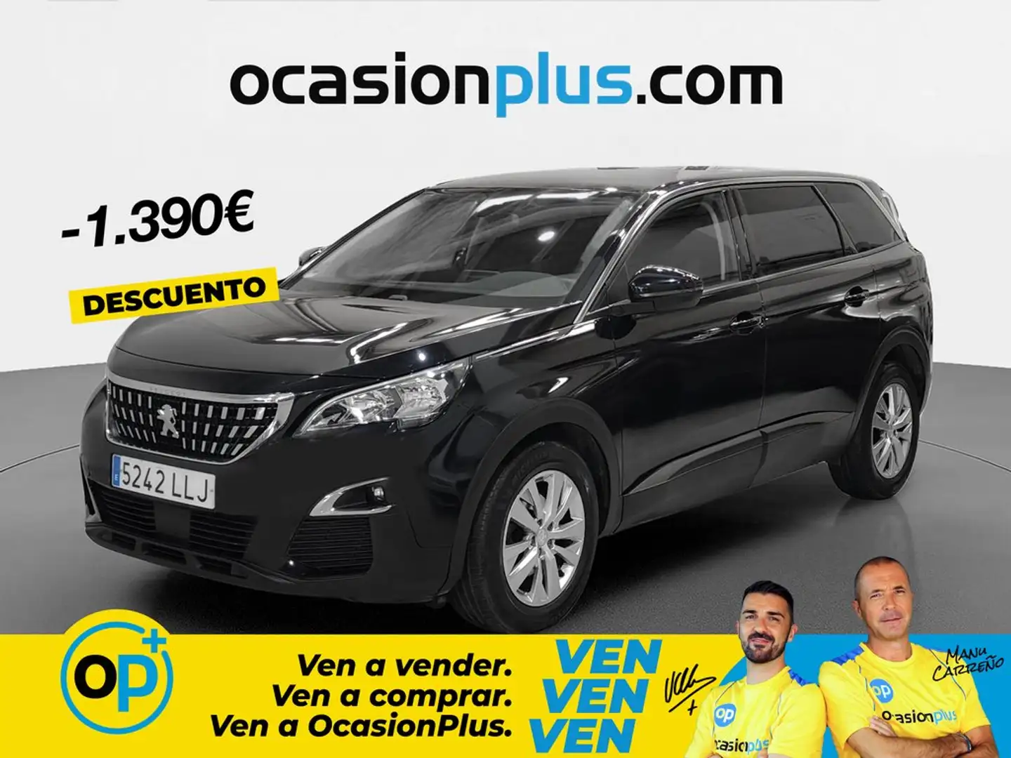 Peugeot 5008 1.5BlueHDi S&S Active EAT8 130 Negro - 1