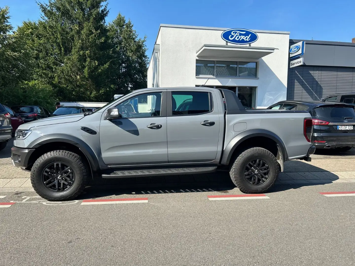 Ford Ranger Raptor DoKa -3,3t Anhängelast eingetragen Grigio - 2