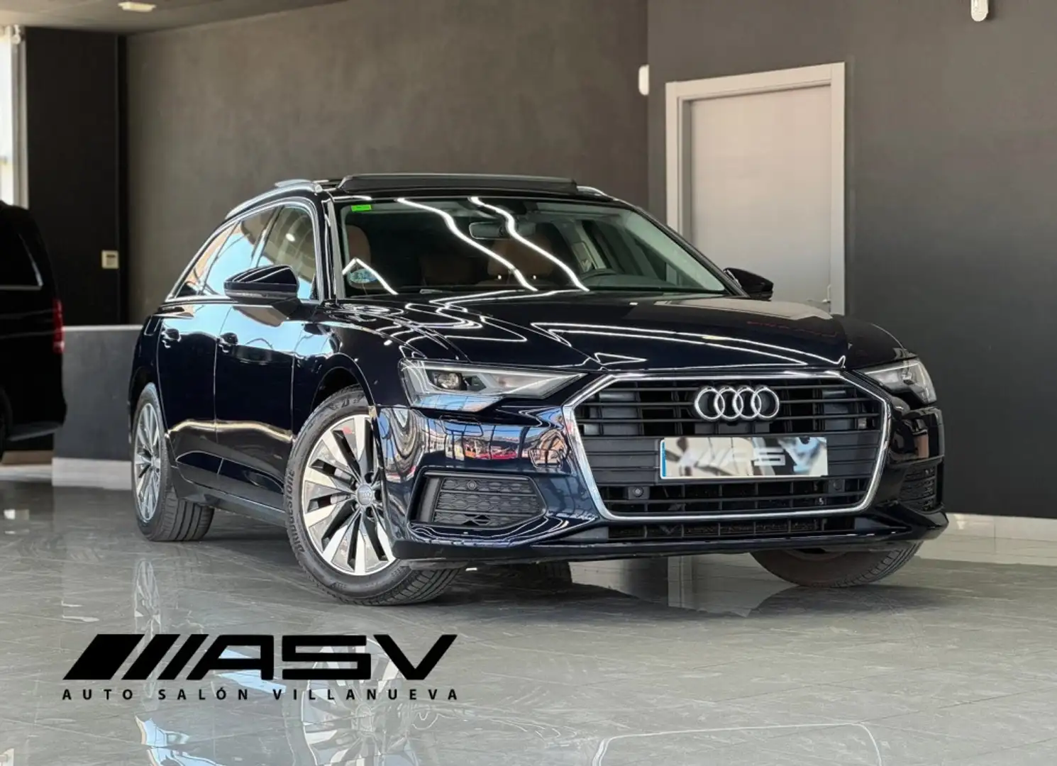 Audi A6 Avant 40 TDI S tronic Bleu - 1