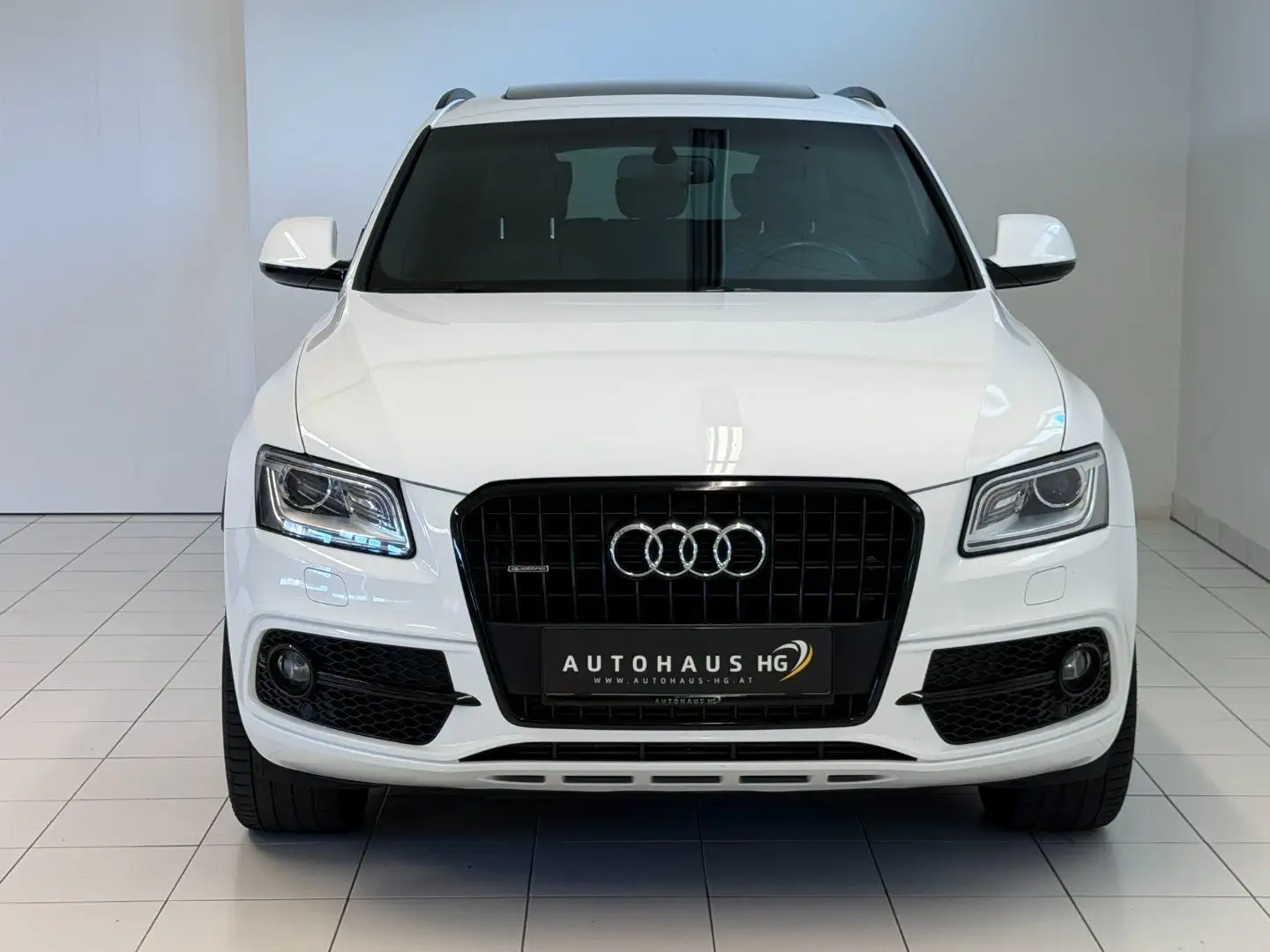 Audi Q5 3.0 TDI Sport quattro*1.BESITZ*S-LINE*PANO*KEYLES Weiß - 2