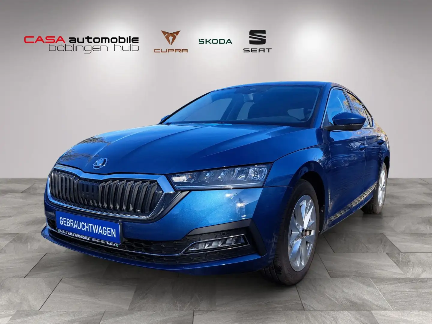 Skoda Octavia Limousine First Edition 1.5 TSI Navi LED Blau - 1
