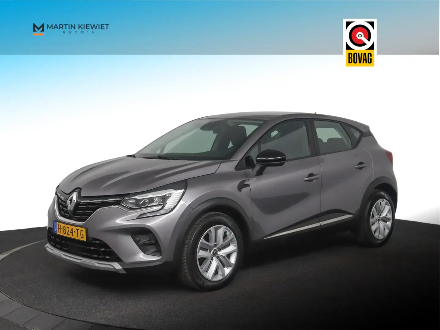 Renault Captur 1.0 TCe 100 Zen|Navigatie|Trekhaak|Cruise|Carplay Grijs - 1