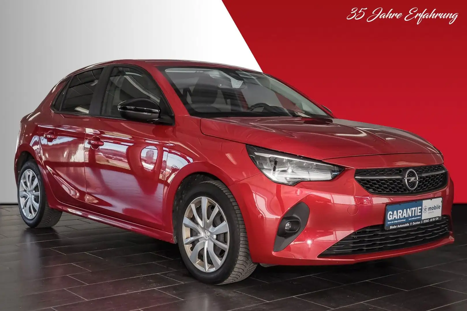 Opel Corsa F Edition*ALLE INSPEKT*VOLLE GARANTIE*TOP* Rot - 2