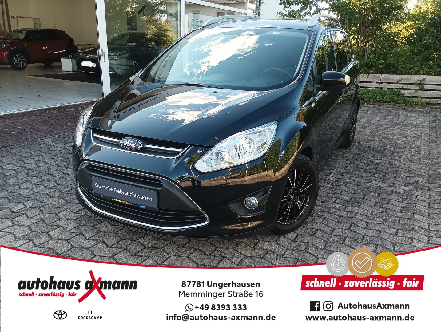 Ford Grand C-Max Trend Schwarz - 1