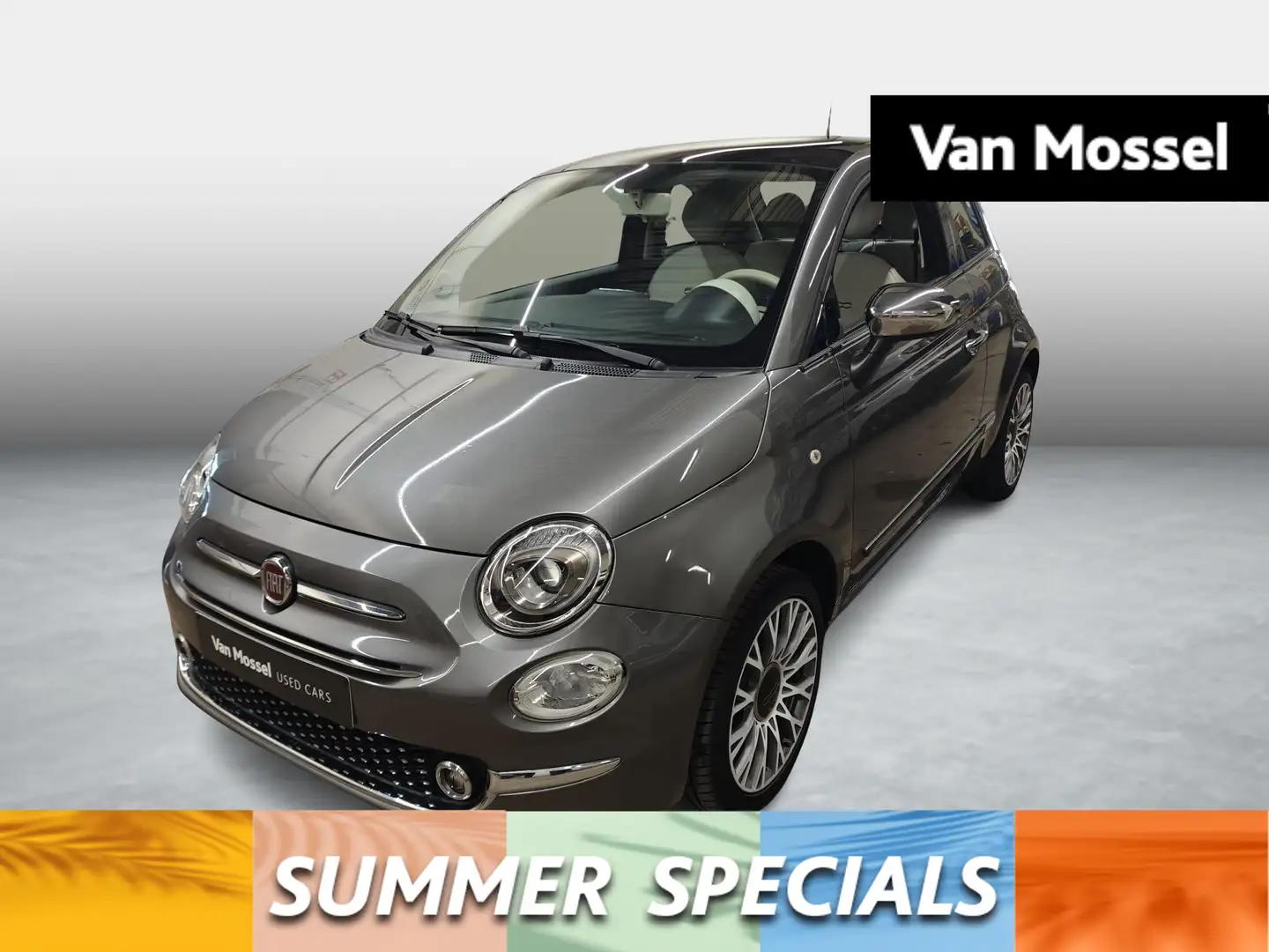Fiat 500 1.2 8v 69hp Eleganza Grigio - 1