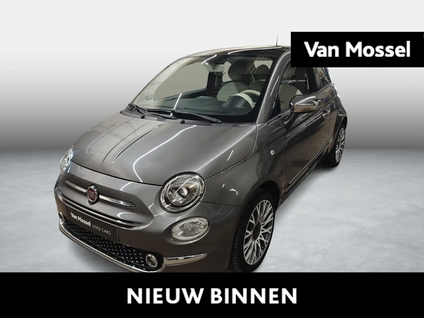 Fiat 500 1.2 8v 69hp Eleganza Gris - 1