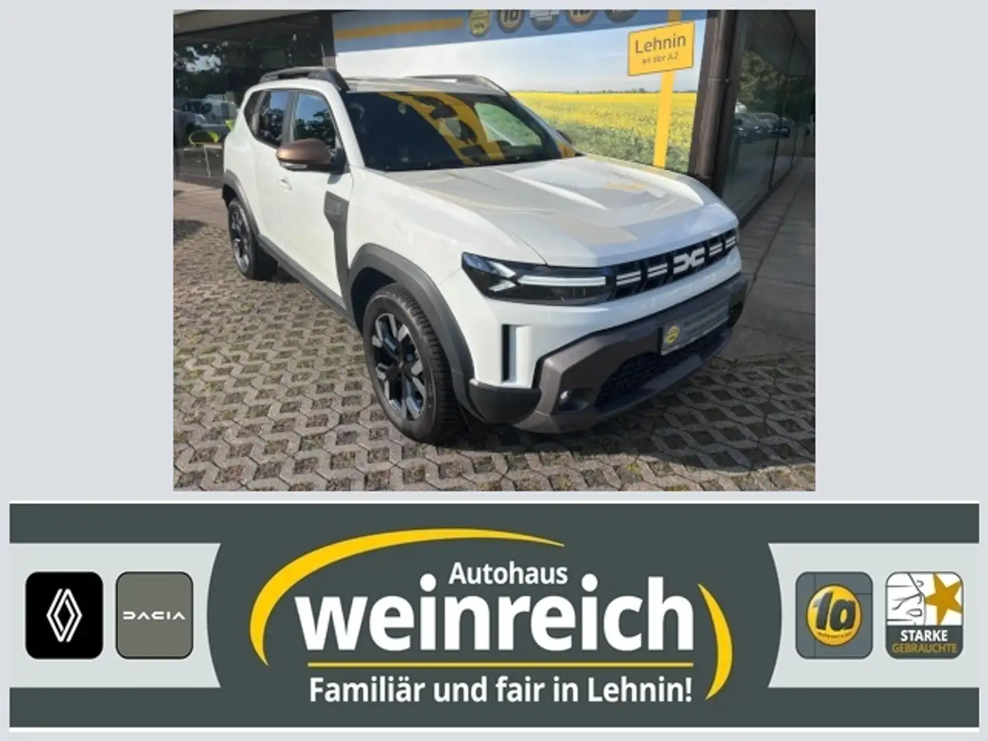Dacia Duster mit Sitz- & Lenkradheizung Klima Navi Blanco - 1