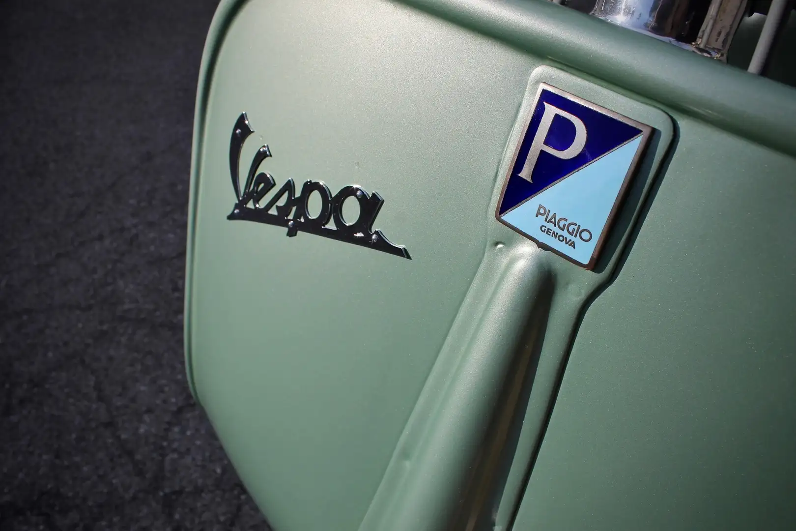 Vespa 125 v33t faro basso 1952 Verde - 1