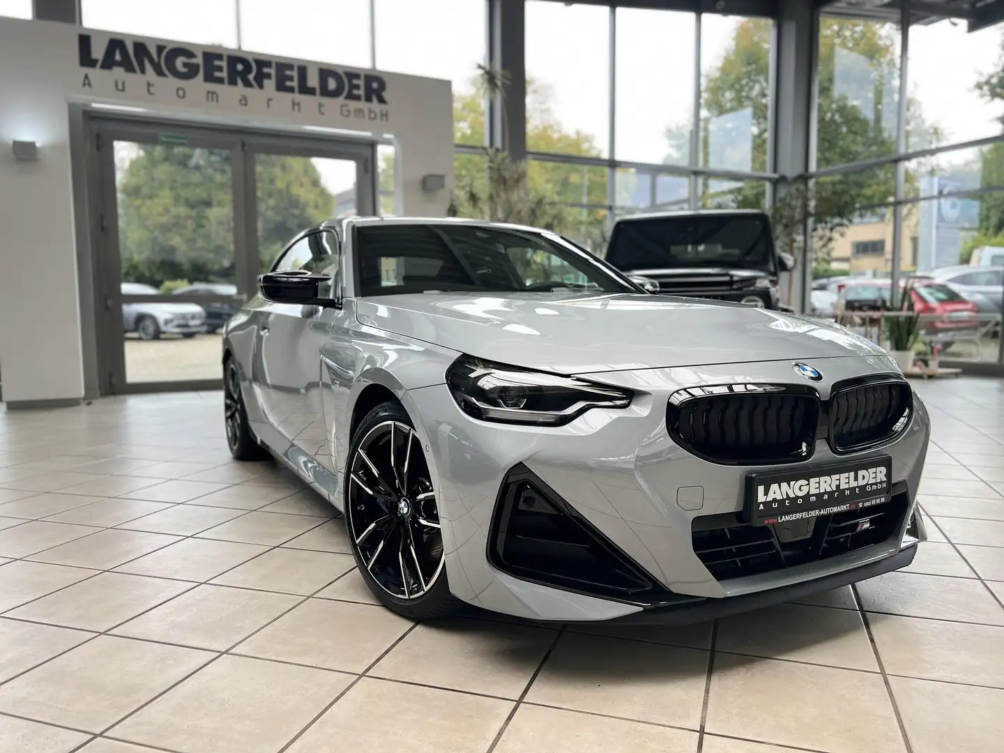 BMW 240 M240i X Drive coupe M Sportpaket KAMERA 19"LMF Szary - 2