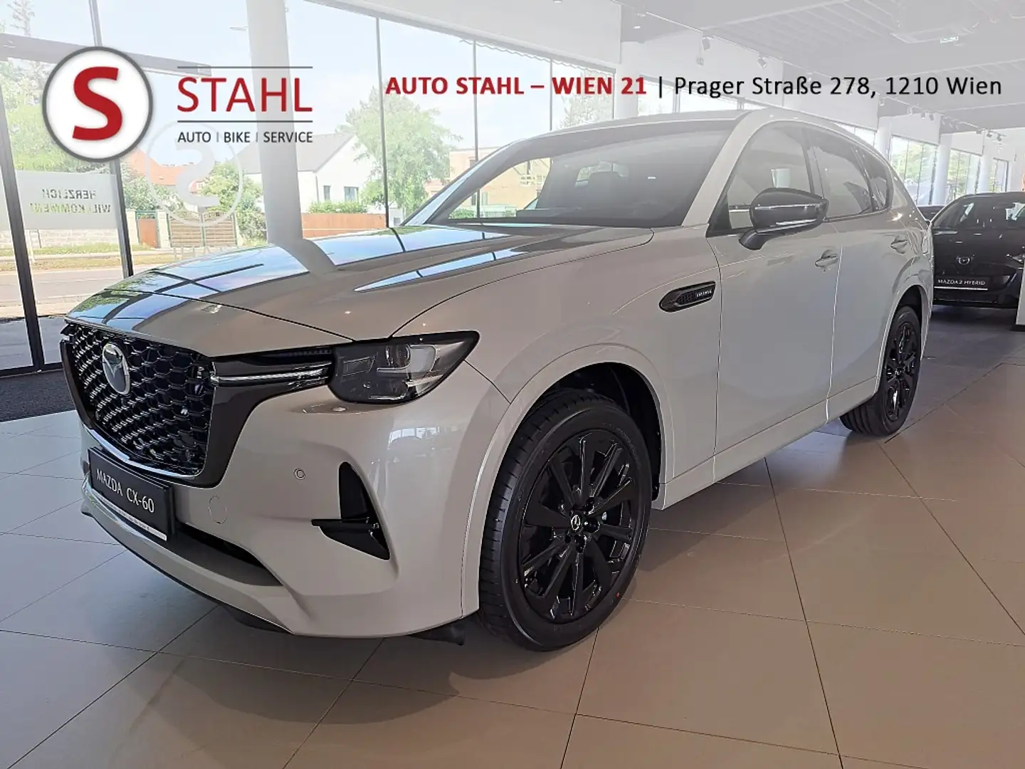 Mazda CX-60 3.3L e-SKYACTIV D AWD HOMURA PLUS Aut. Srebrny - 1
