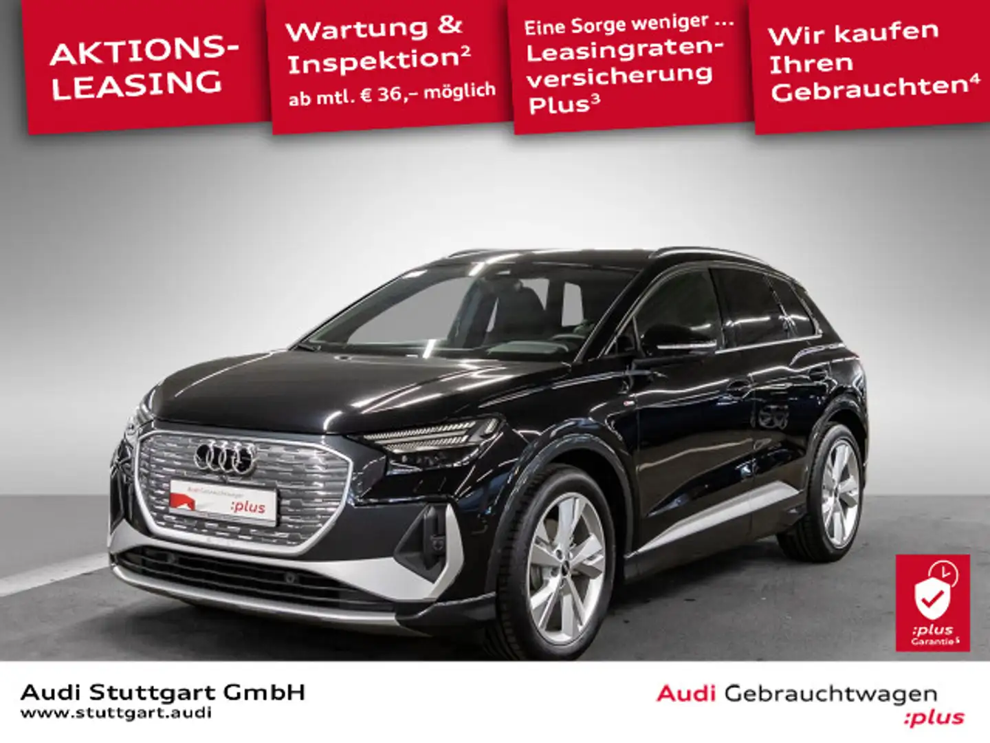 Audi Q4 e-tron 35 360° AHK Matrix Keyless PDC+ SHZ Schwarz - 1
