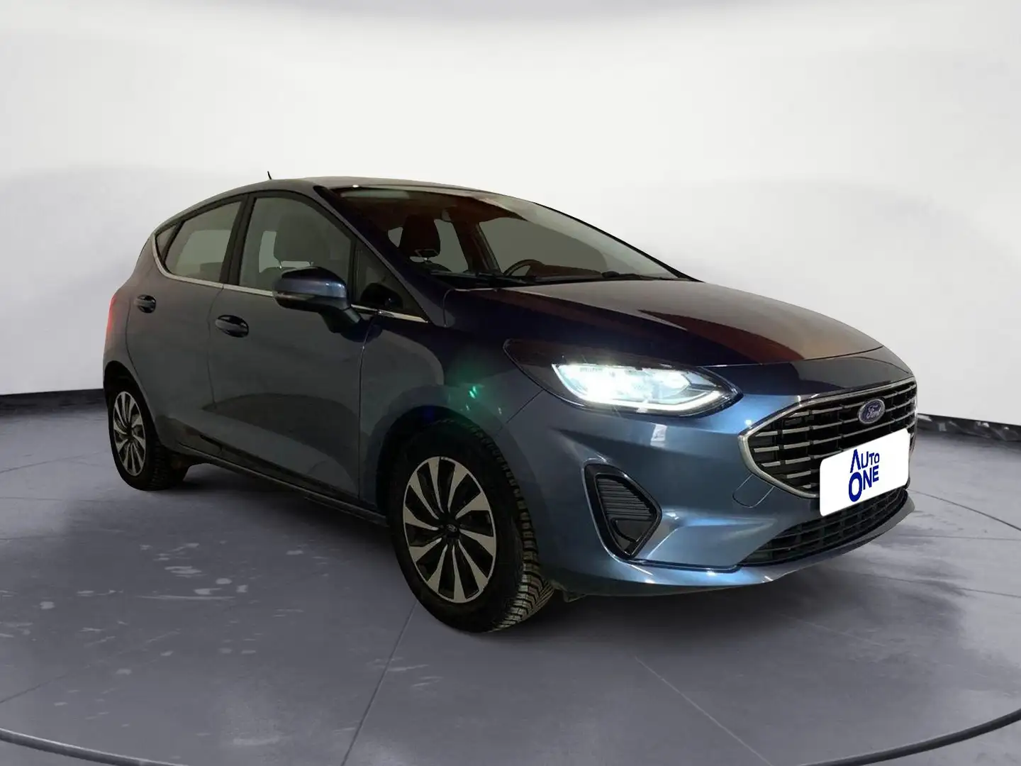 Ford Fiesta 1.0 EcoBoost 95Cv Titanium Bleu - 1