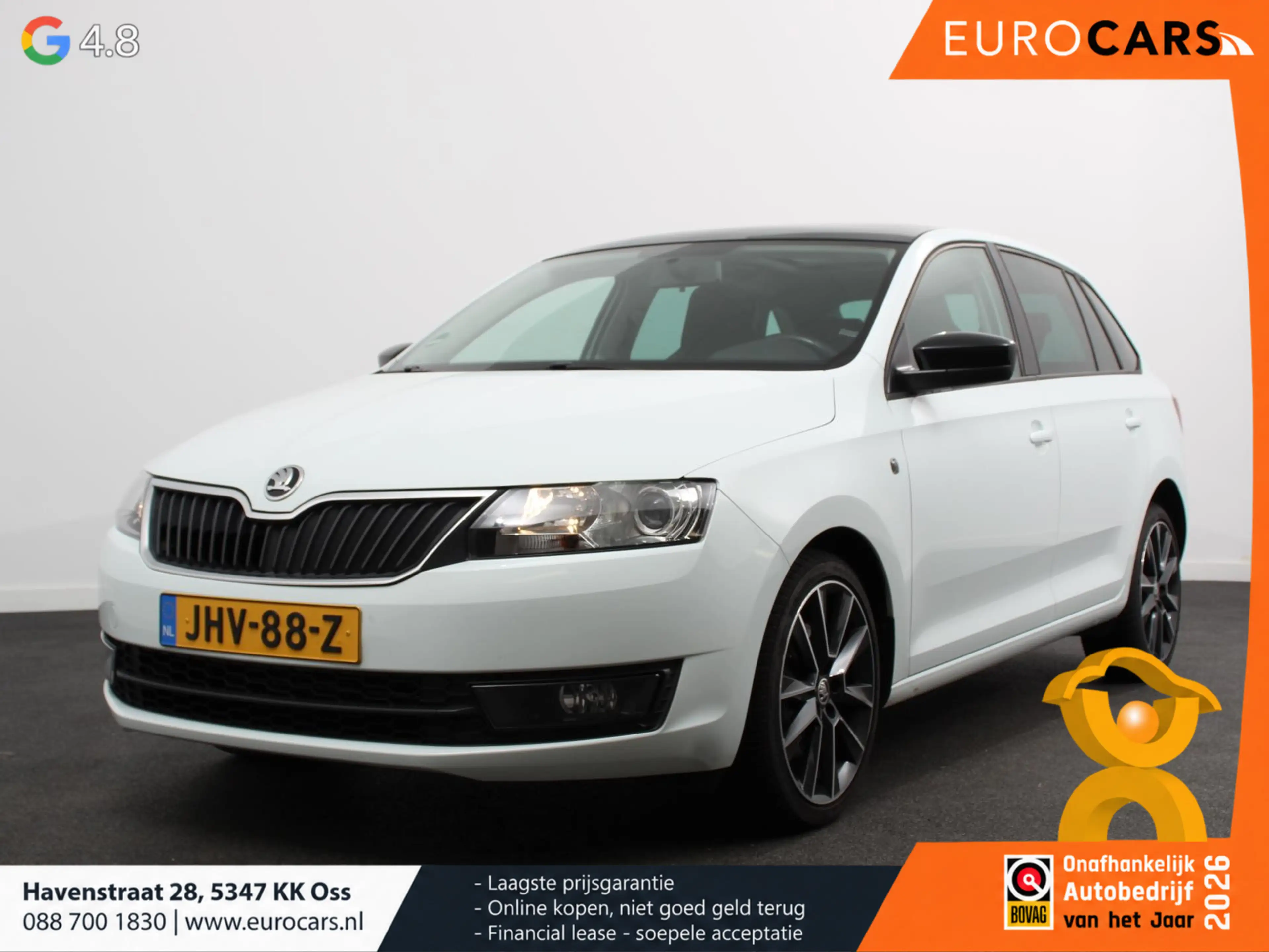 Skoda Rapid/Spaceback 1.4 TSI 122pk Automaat Elegance Style Panorama dak