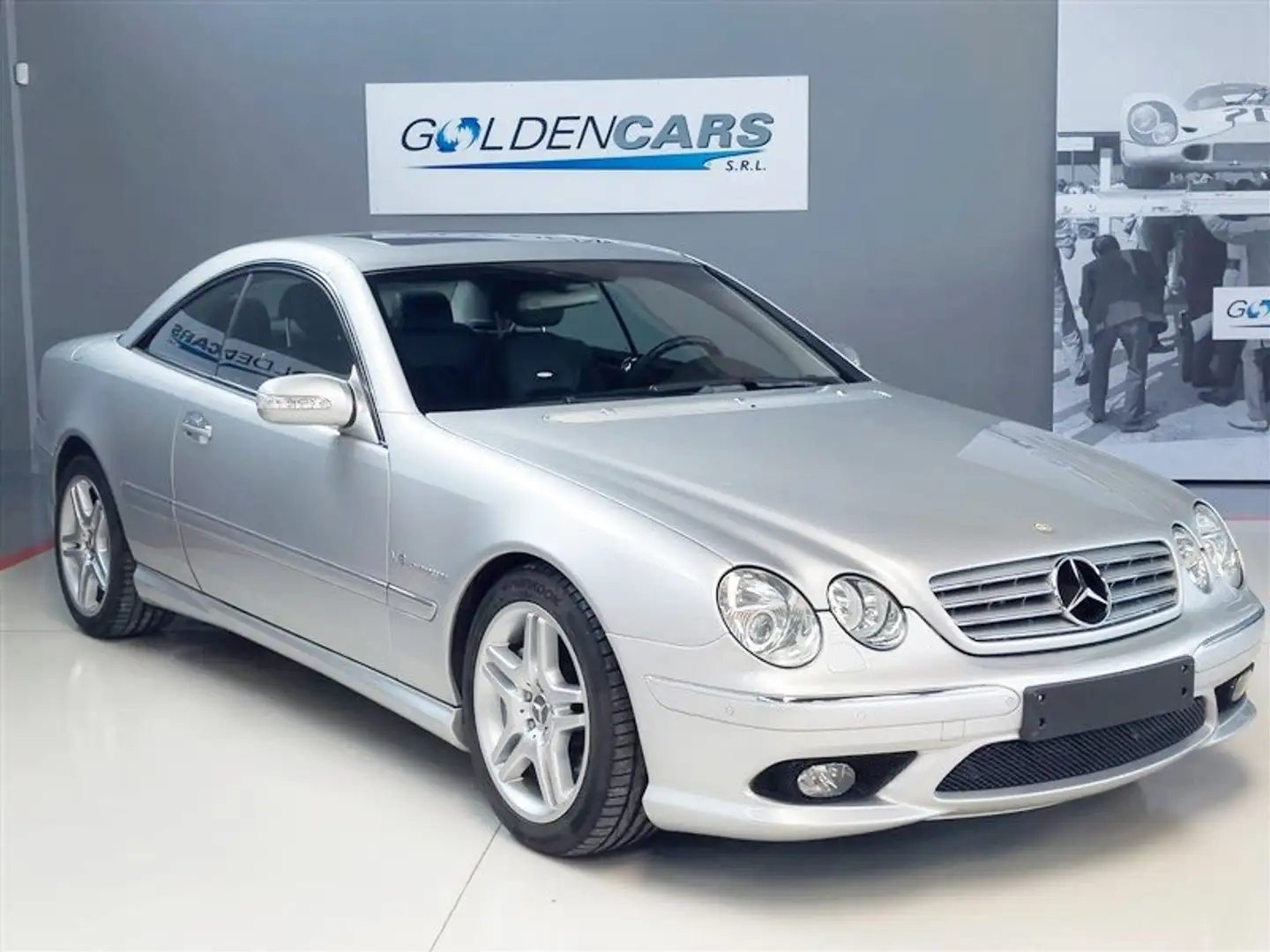 Mercedes-Benz CL 55 AMG V8 Kompressor VERNICE ORIGINALE Срібний - 1