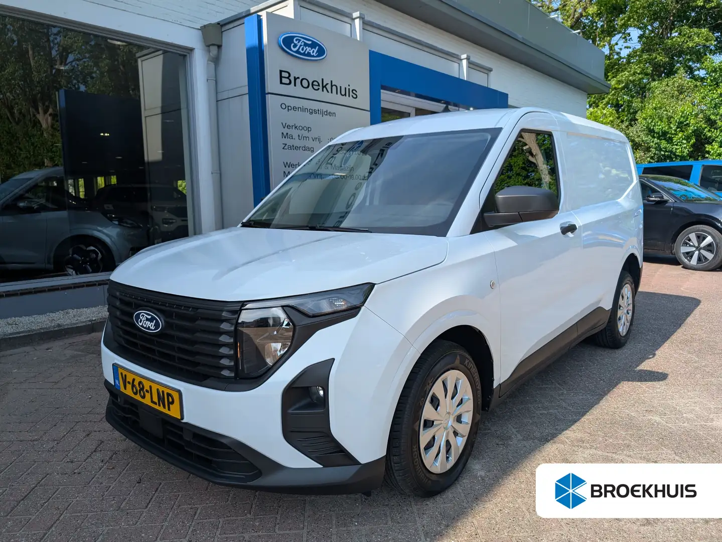 Ford Transit Courier 1.0 EcoBoost Trend 125pk | Parkeersensoren | Clima Wit - 1