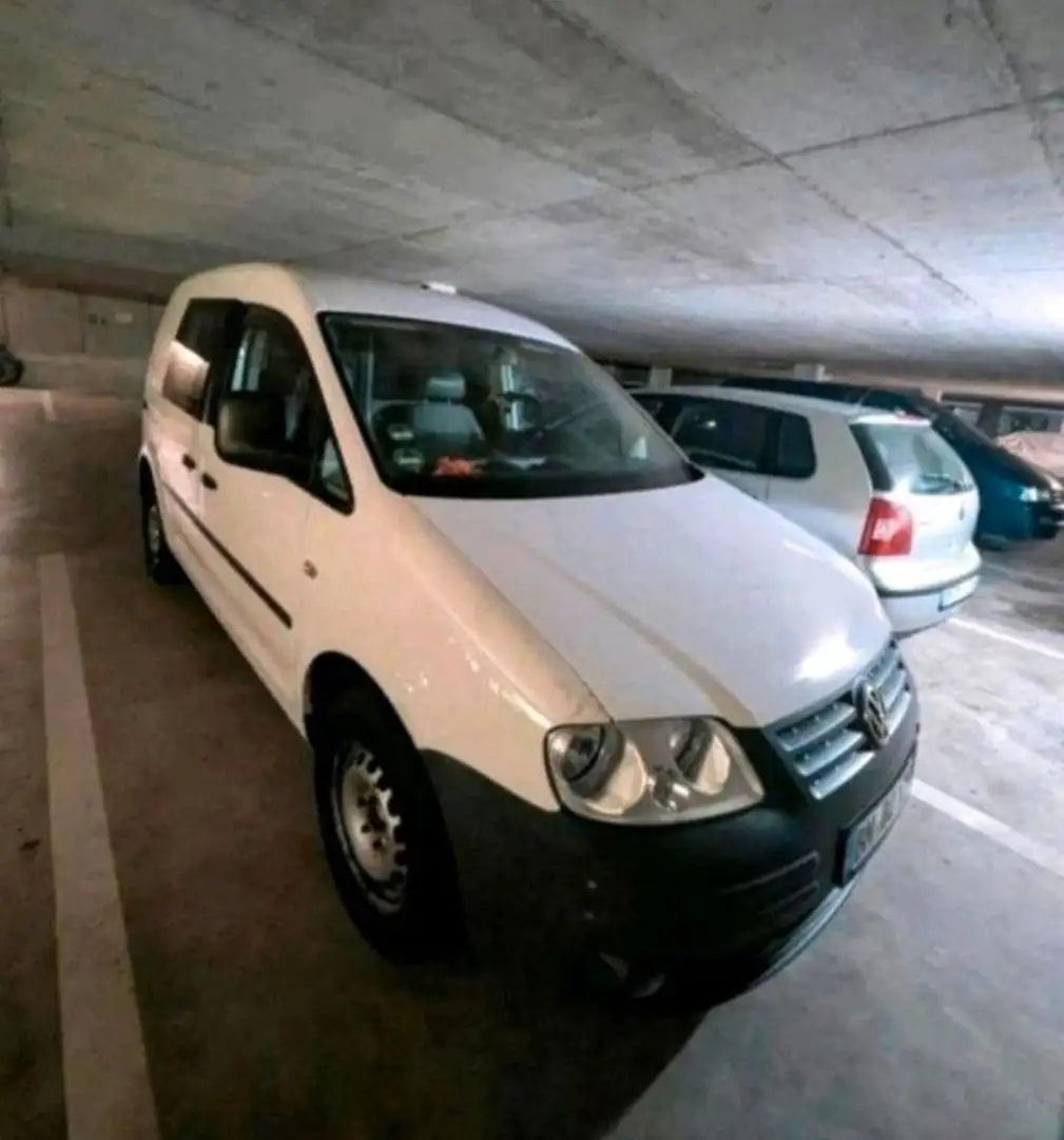 Volkswagen Caddy 2.0 EcoFuel Economy Weiß - 1