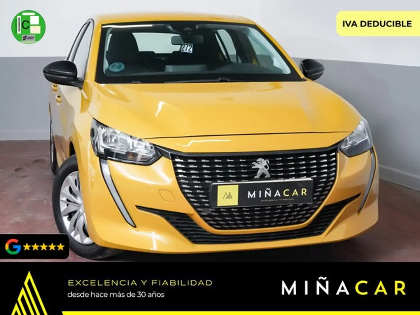 Peugeot 208 1.2 Puretech S&S Active 75 Giallo - 1