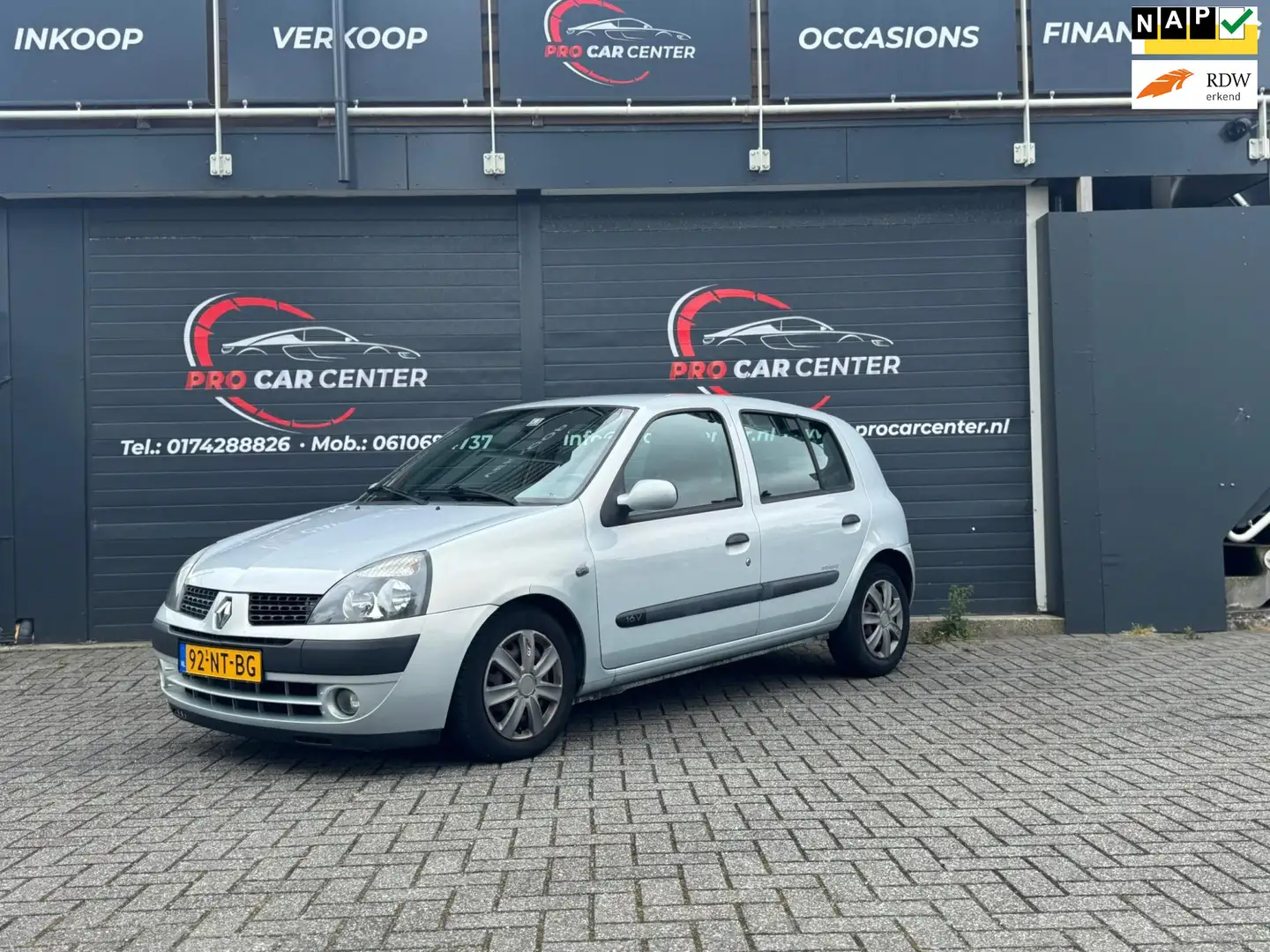 Renault Clio 1.2-16V Authentique AIRCO|EL.RAMEN|NAP Gris - 1