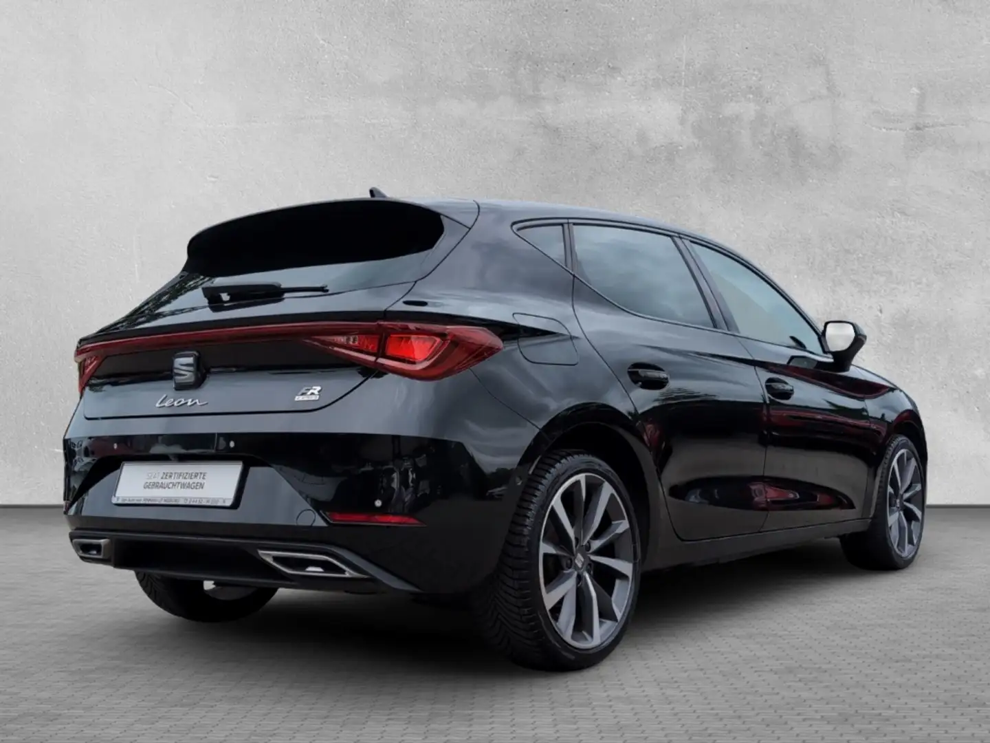 SEAT Leon FR 1.4 e-HYBRID DSG DYNAMIC-PAK. ACC LED NAVI FULL Schwarz - 2
