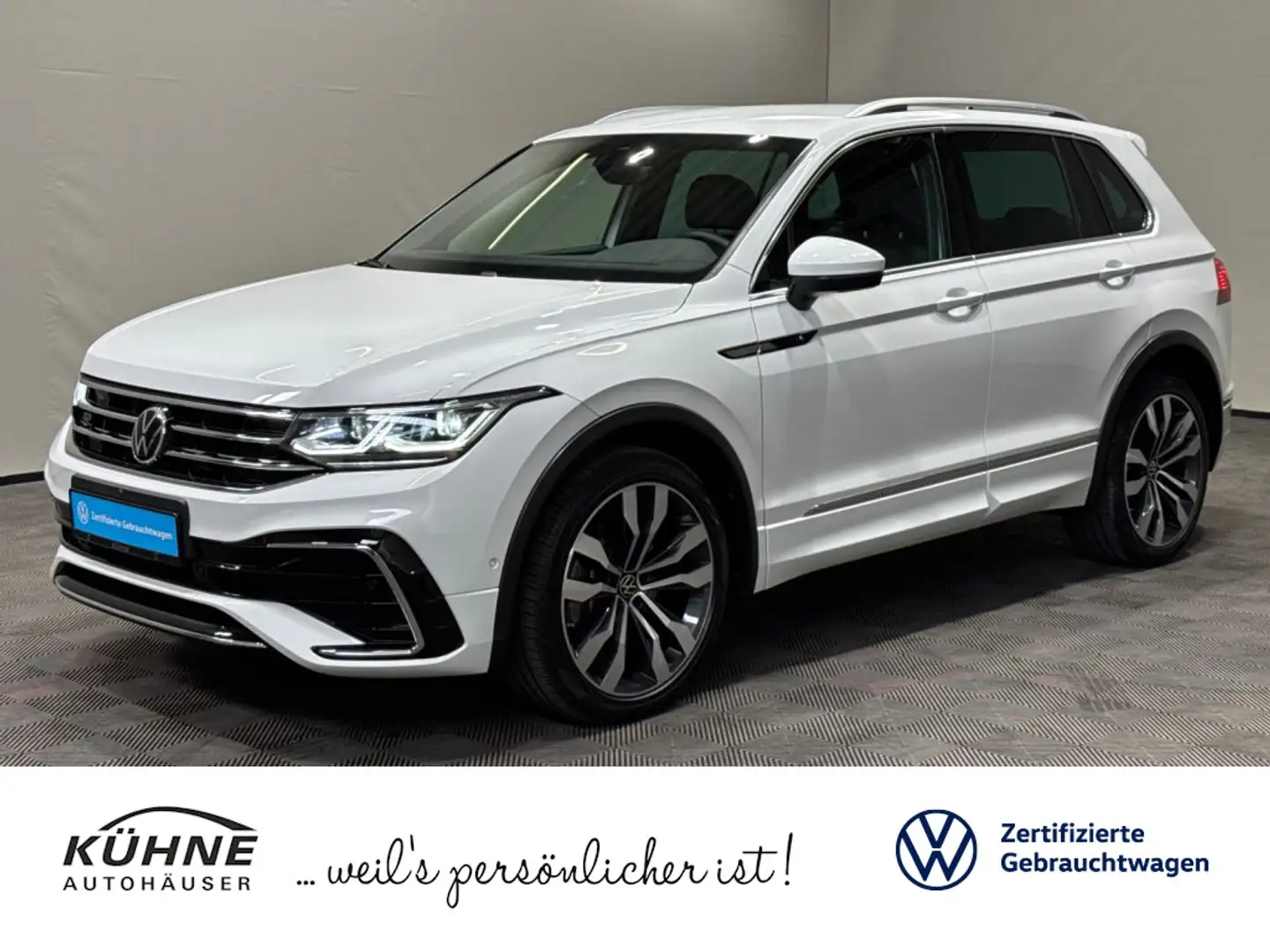 Volkswagen Tiguan R-Line 2.0 TSI DSG 4M | MATRIX NAVI AHK Weiß - 1
