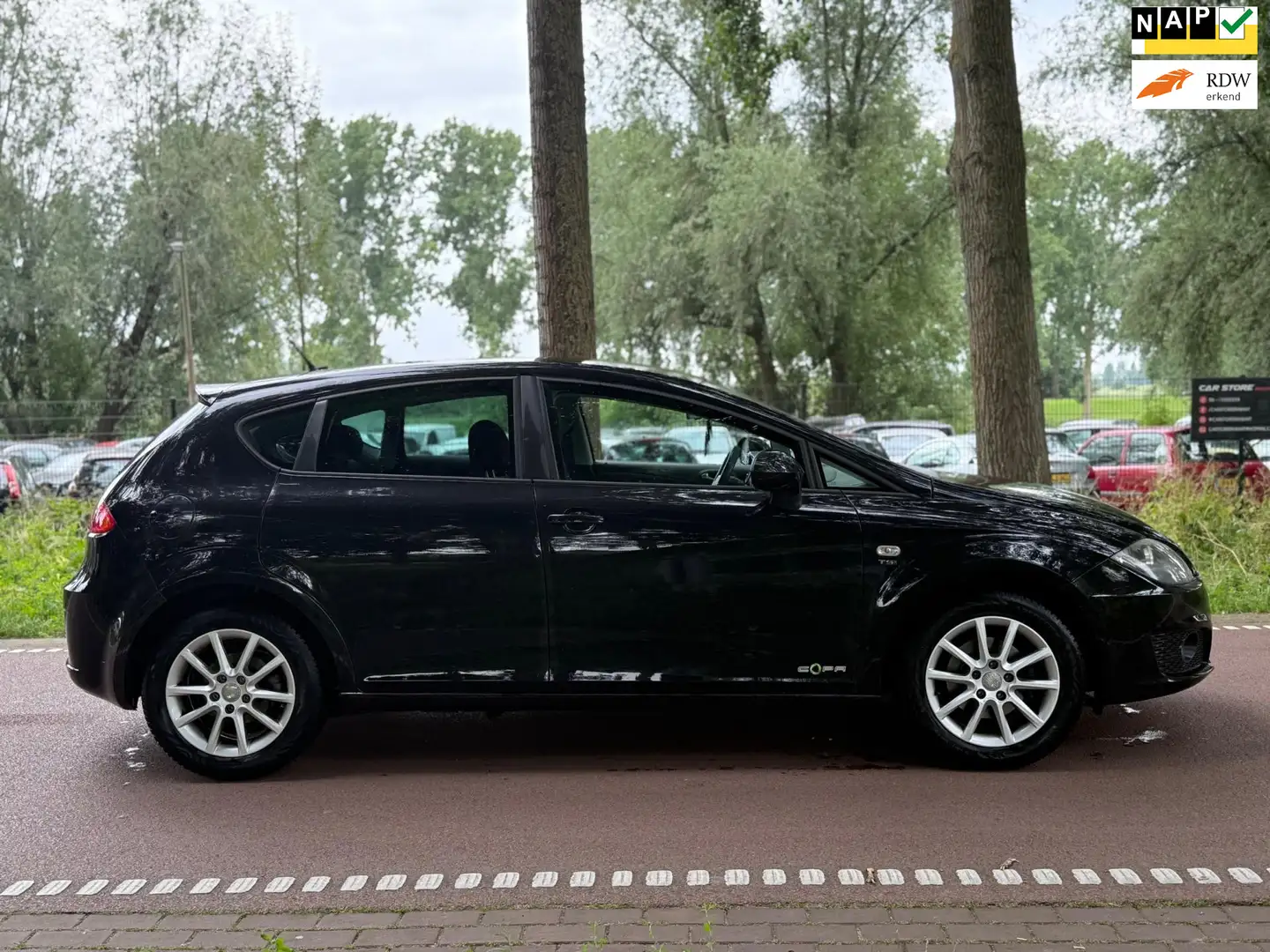 SEAT Leon 1.2 TSI Ecomotive Businessline COPA AIR AIRCO!APK! Schwarz - 1