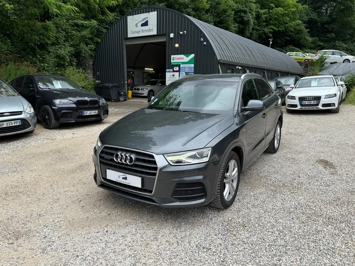 Audi Q3 2.0 TDI 150cv S Tronic7 S Line Quattro 2e main Gris - 1