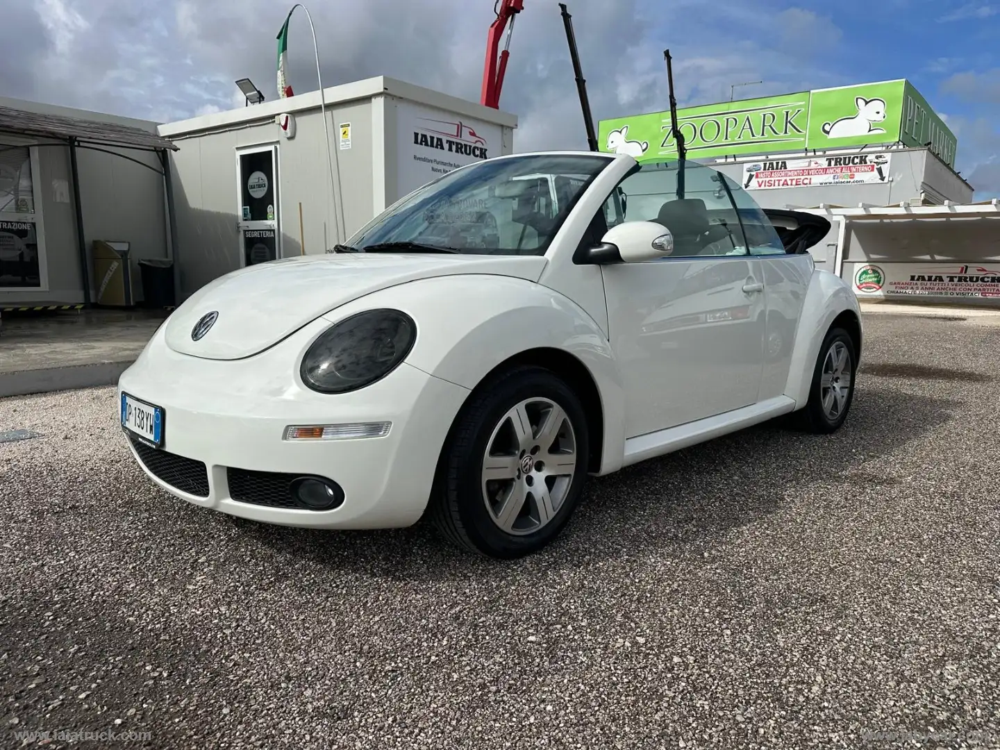 Volkswagen New Beetle 1.9 TDI 105CV Cabrio CABRIO Bianco - 1