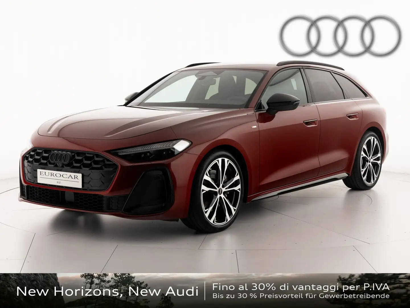 Audi A5 avant 2.0 tdi mhev+ s line edition quattro 204cv s Rojo - 1