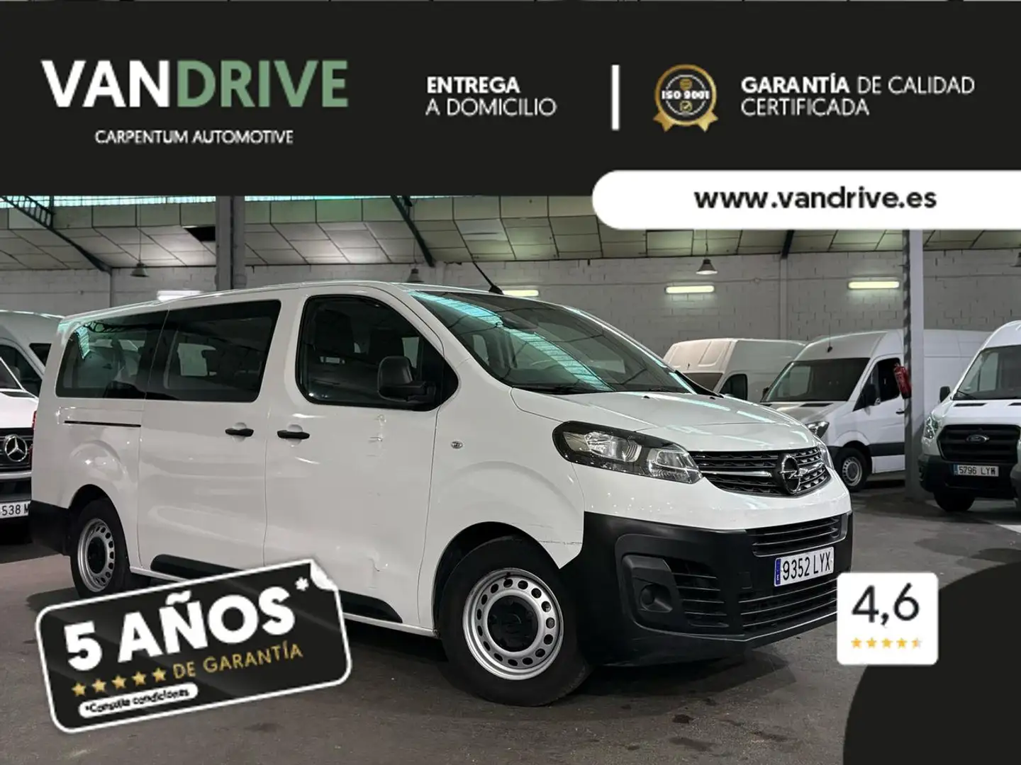 Opel Vivaro Combi 9 1.6CDTi Biturbo S/S 29 L2 Plus 125 Blanco - 1