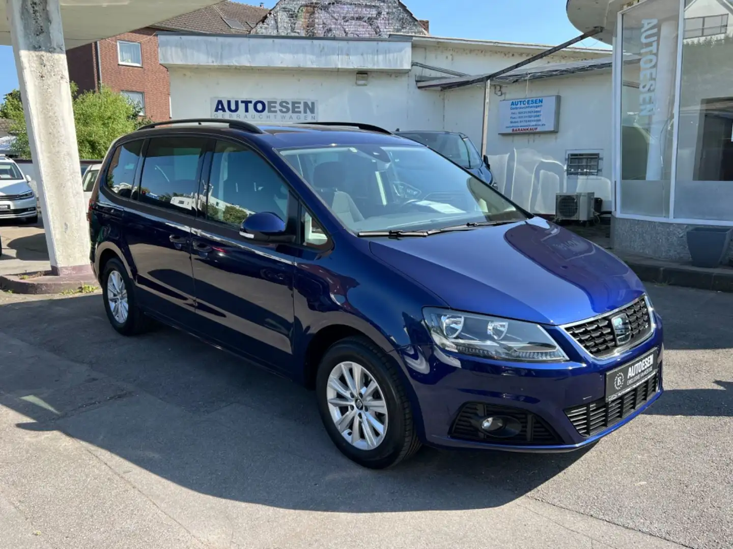 SEAT Alhambra 1.4 TSI Style+ 7 SITZER+KAMERA+AHK+NAVI Blu/Azzurro - 1