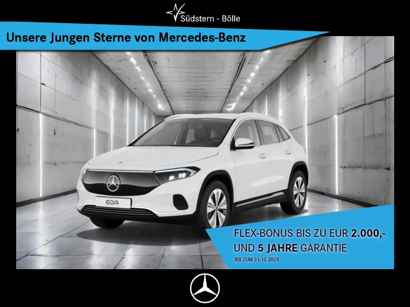 Mercedes-Benz EQA 350 4M +PROGRESSIVE+SHZ+AMBIENTE+MEMORY+AHK Blanc - 1