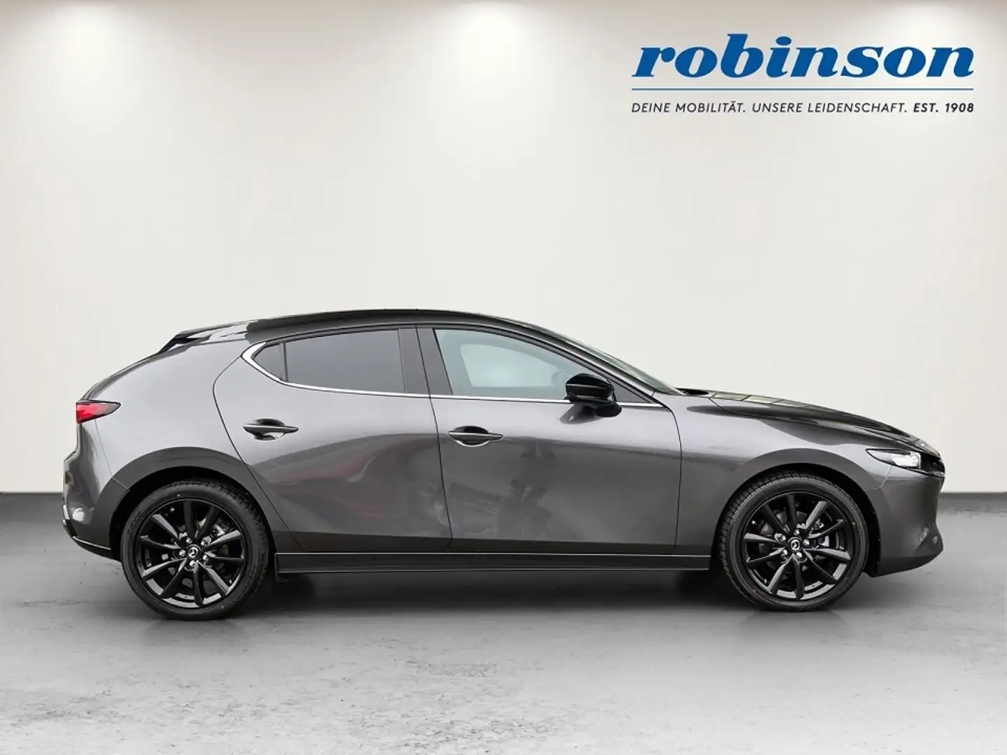 Mazda 3 Mazda3 e-Skyactiv-G140 Homura Aut. Grau - 2